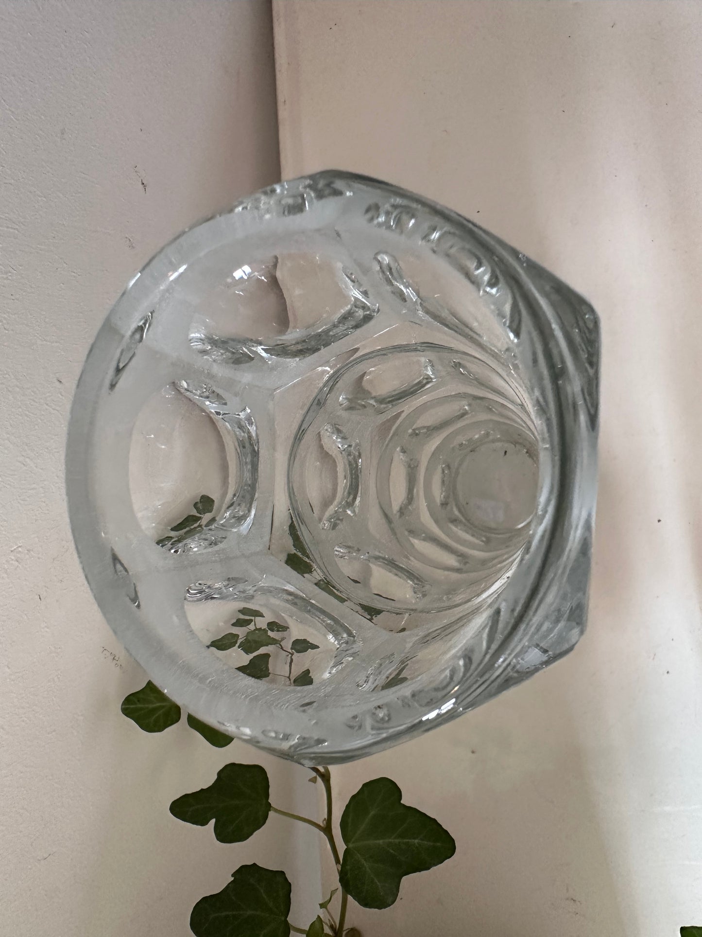 Kristallen pop art vaas gemerkt