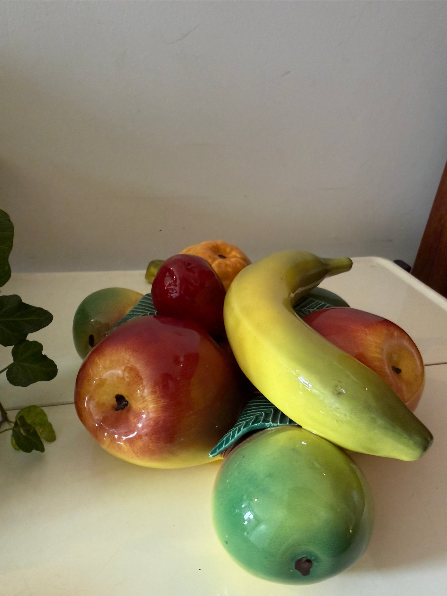 Keramieken wanddecoratie met fruit Italy