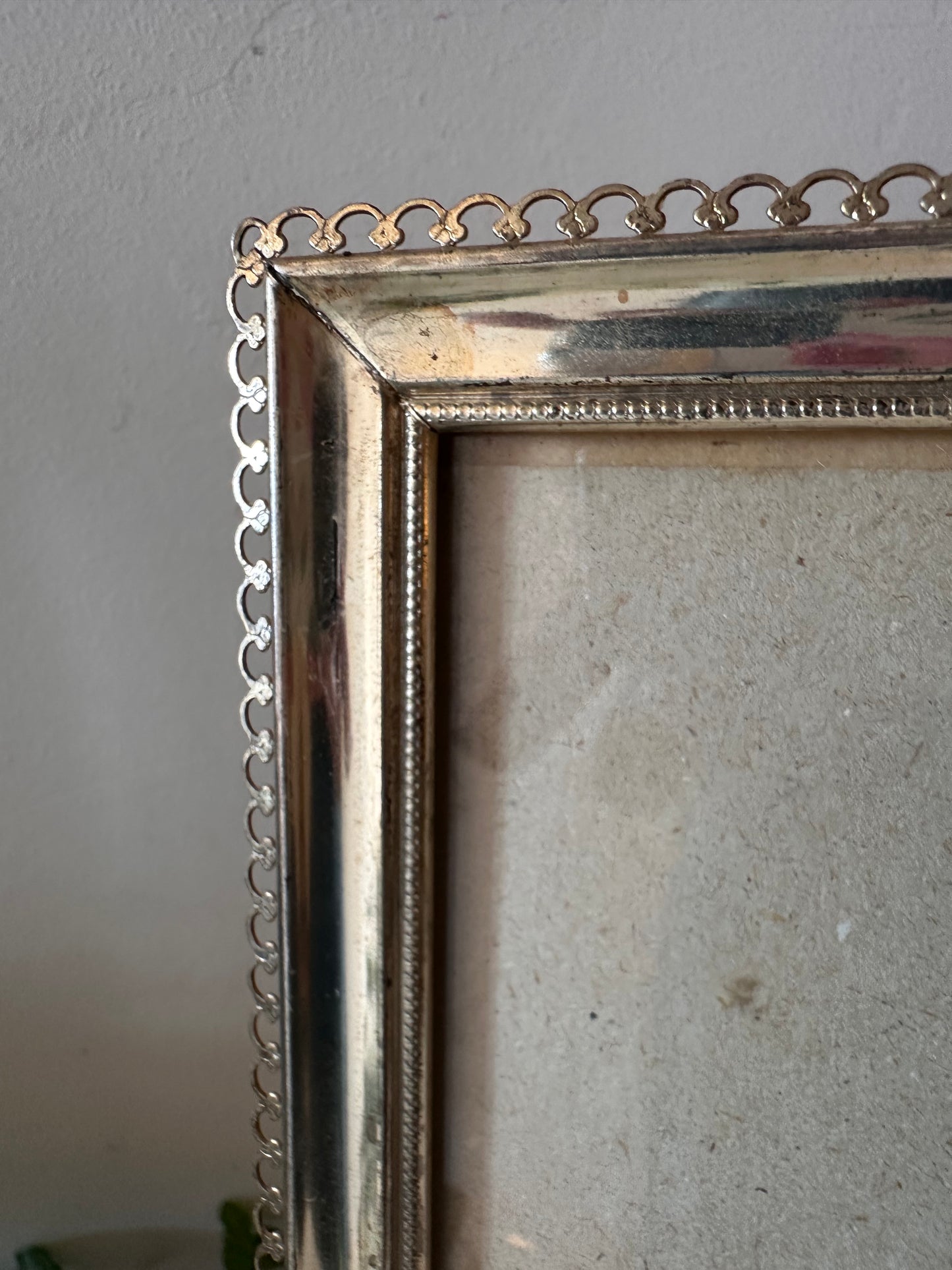 Jaren 60 fotolijstje met een sierlijk randje