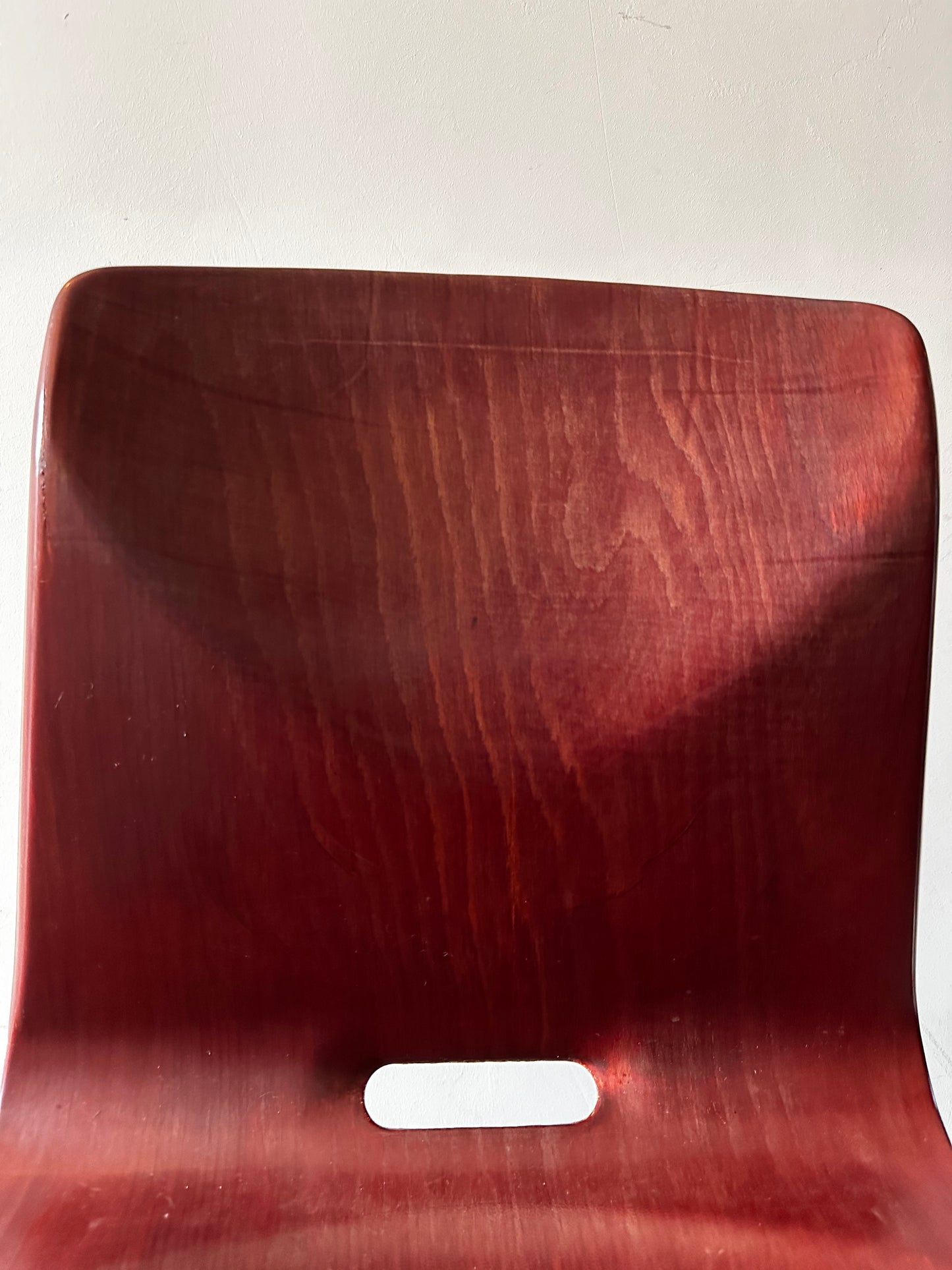 Thur op Seat Galvanitas Pagholz jaren 70 vintage stoel