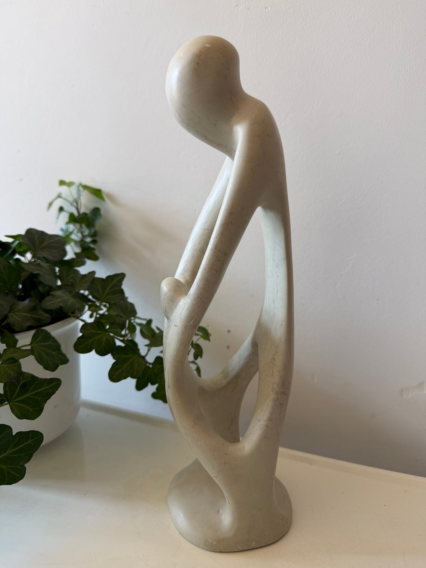 Spekstenen beeld ouder en kind