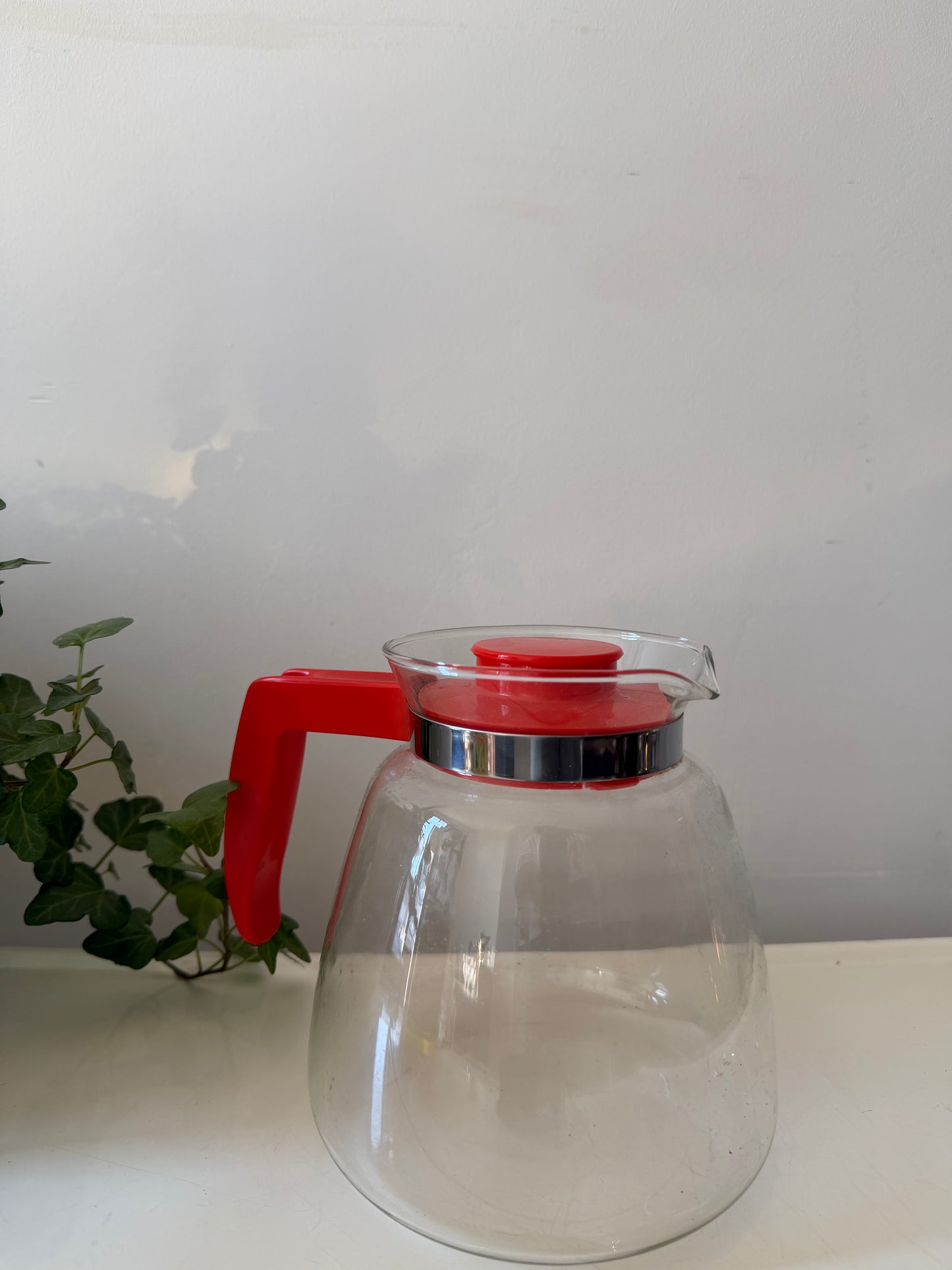 Jaren 70 Glazen koffie/thee kan