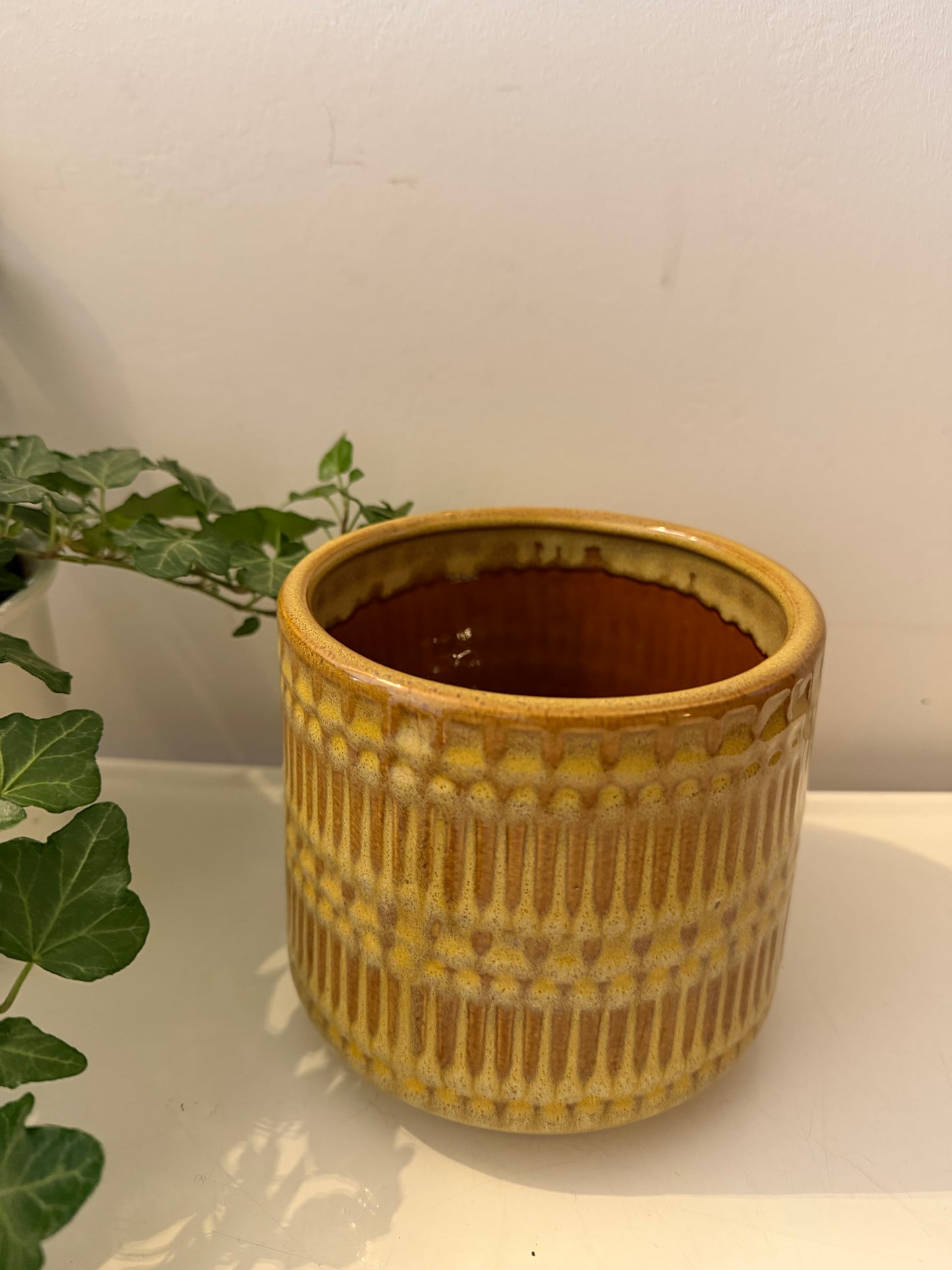 Jaren 70 Bloempot
