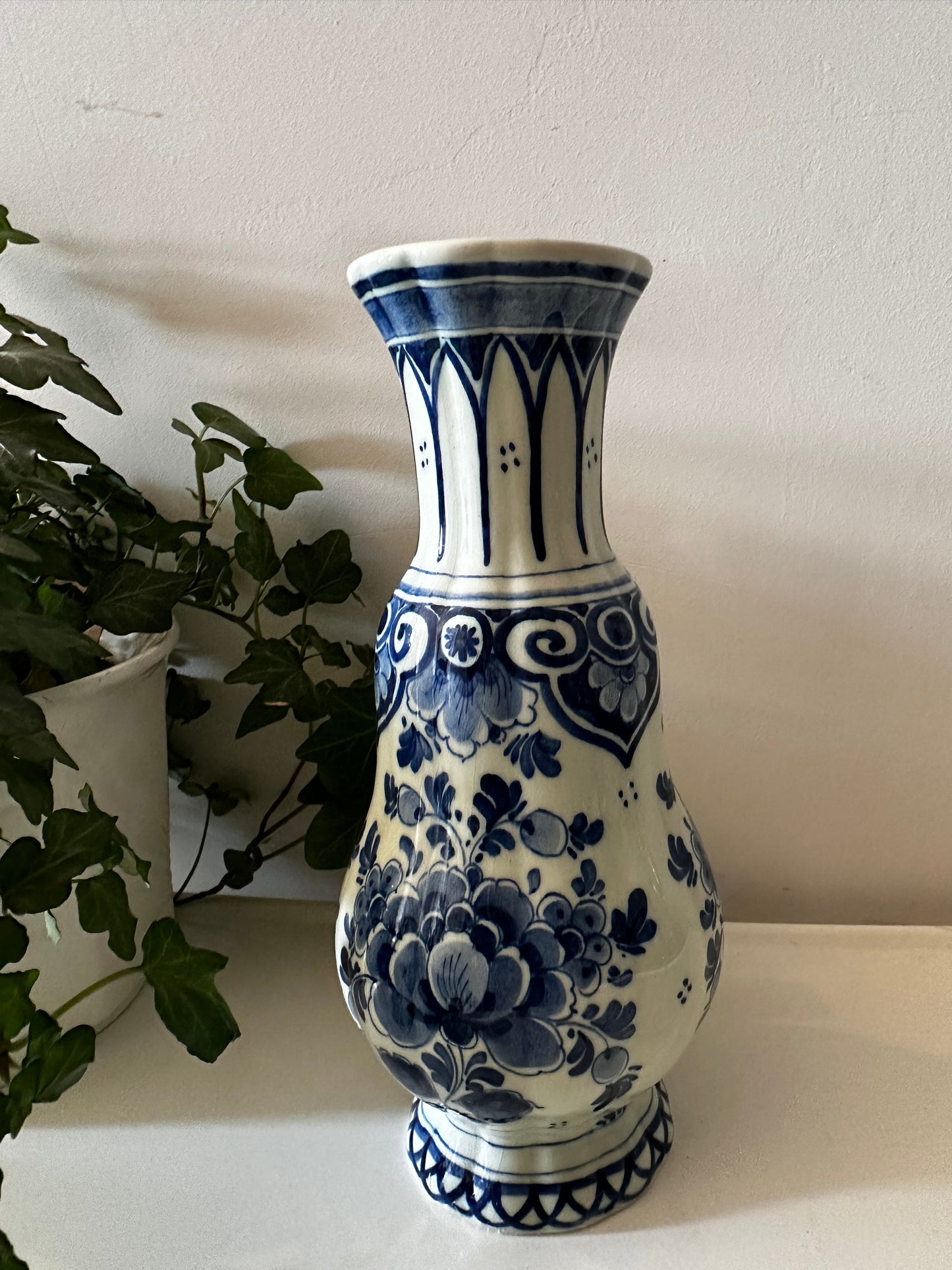 Delftsblauw vintage vaas