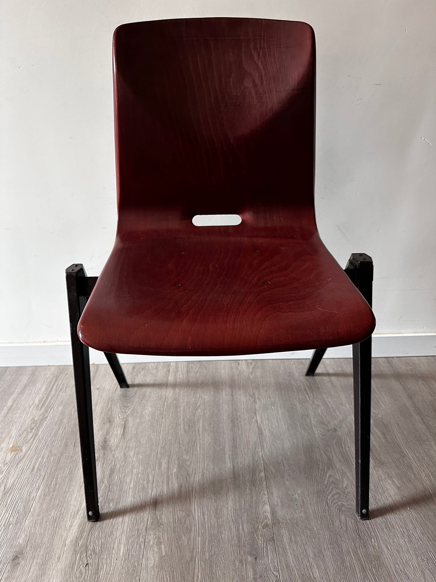 Thur op Seat Galvanitas Pagholz jaren 70 vintage stoel