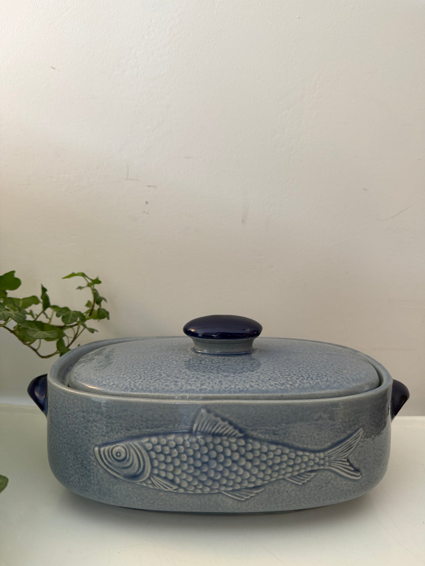 Vis terrine/ ovenschaal jaren 70