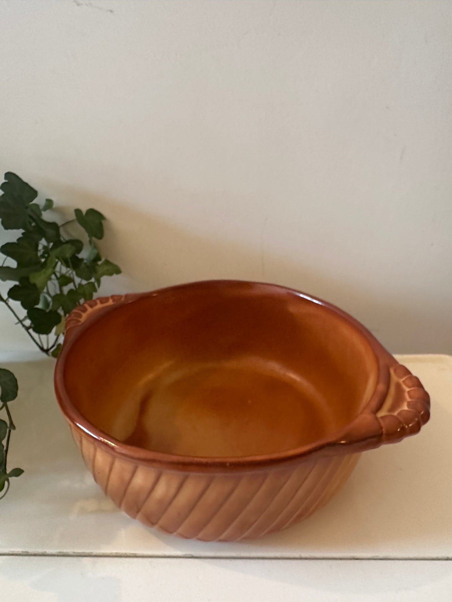 Keramieken jaren 70 ovenschaal