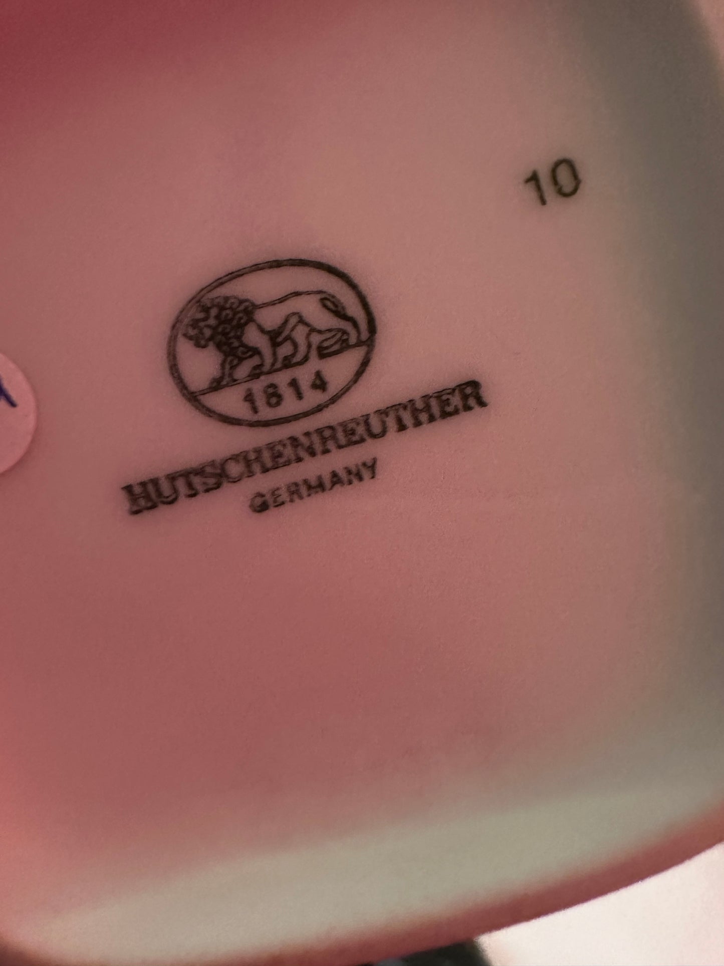 Porseleinen pop art jaren 80 vaas