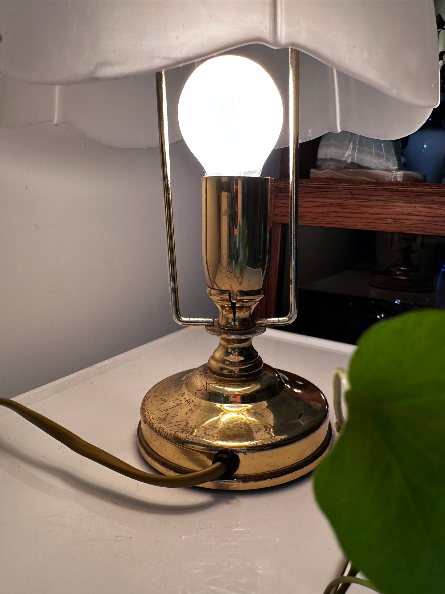 Mushroom vintage lamp Hollywood Regency