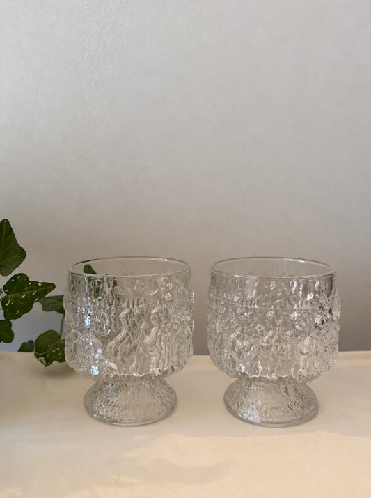 Walther Glass Ice Bark Coupe glazen