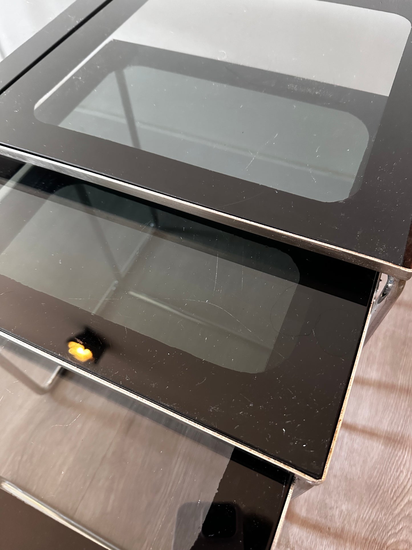 Brabantia jaren 70 Mimi set vintage bijzettafeltjes