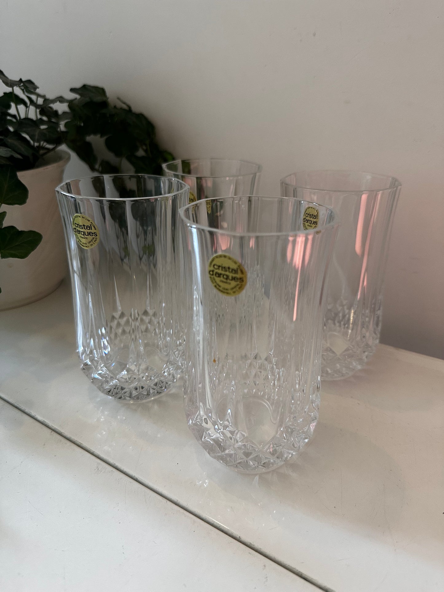 Cristal D’Argue waterglazen vintage