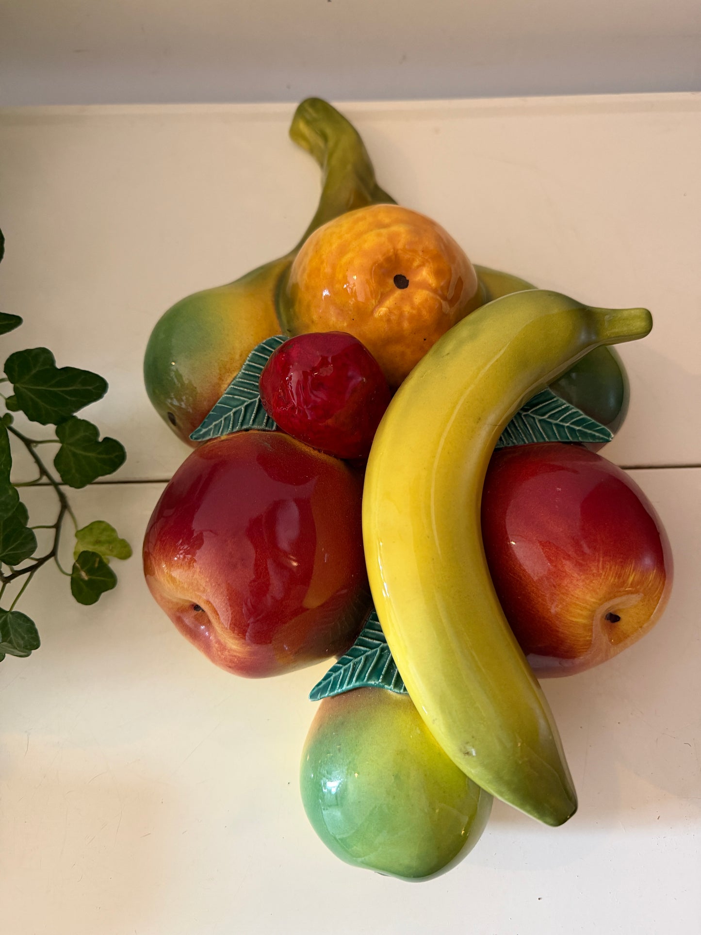 Keramieken wanddecoratie met fruit Italy