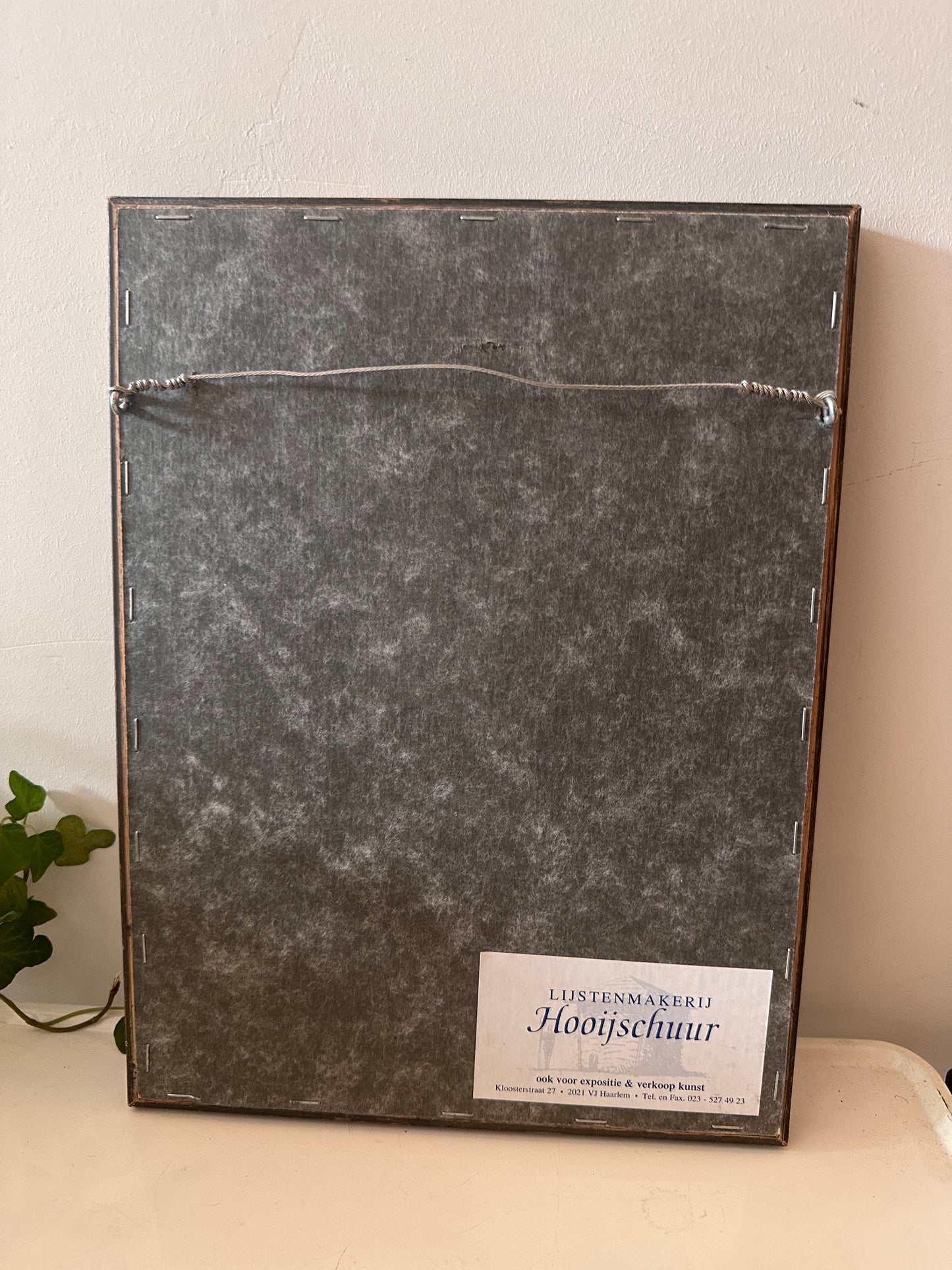 Japanse prent in vintage lijst