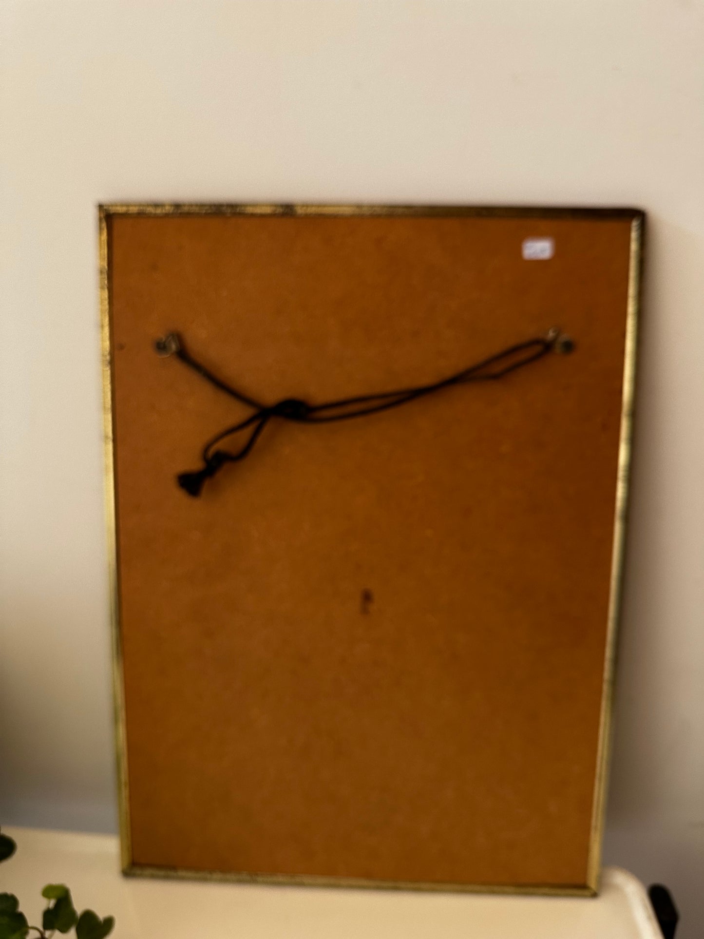 Art Nouveau spiegel met patina