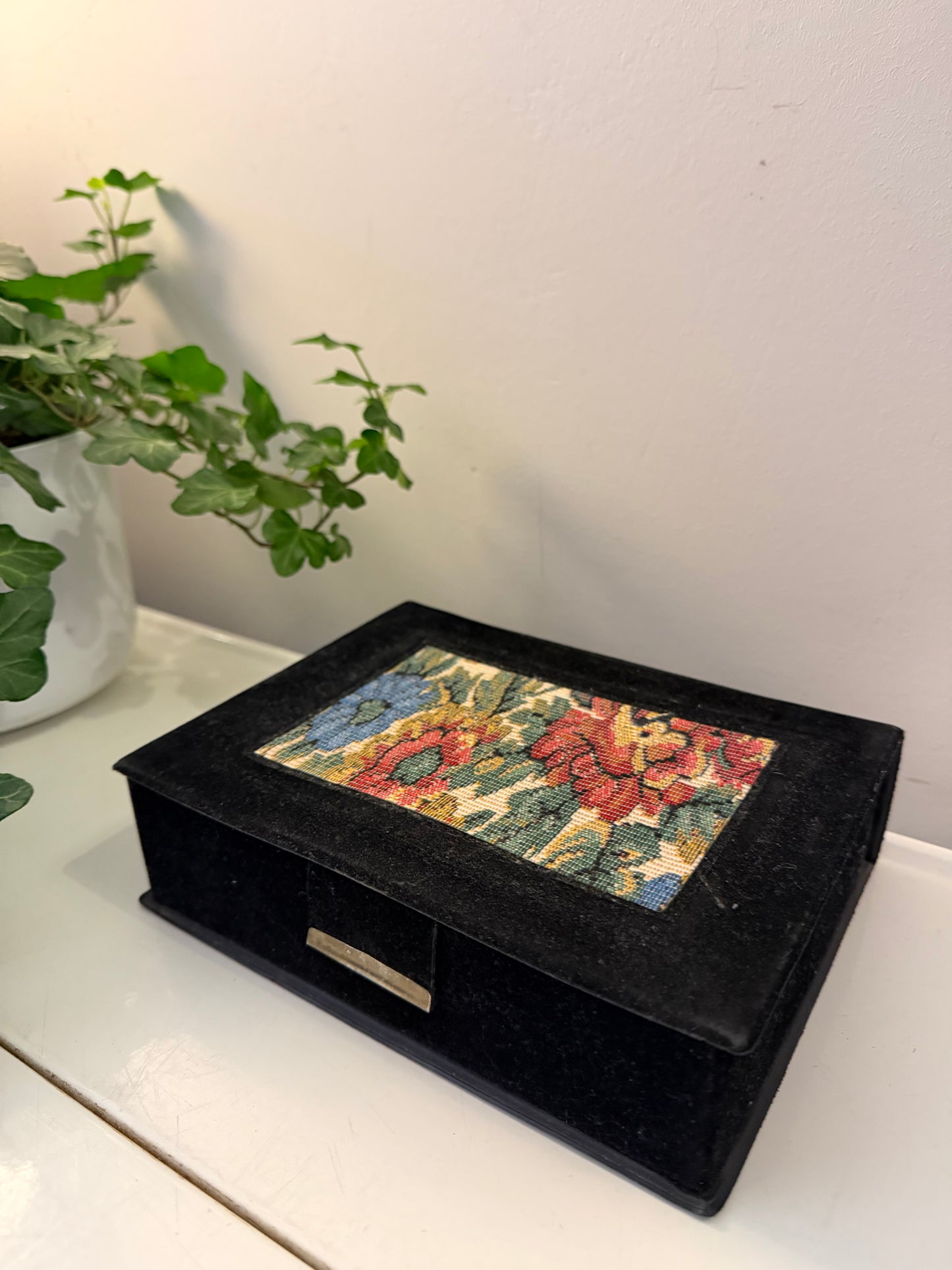 Vintage sieraden bewaardoos