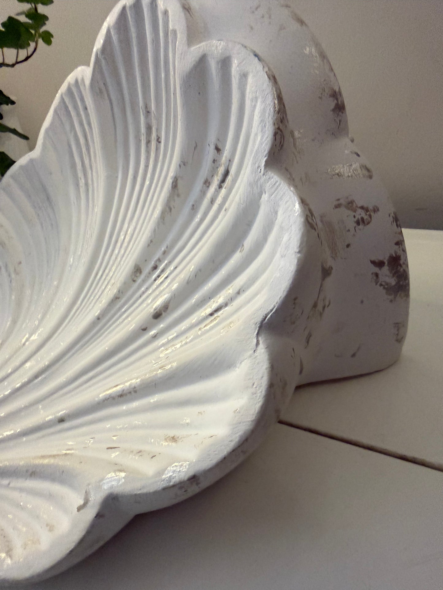 Wandconsole schelp waaier model