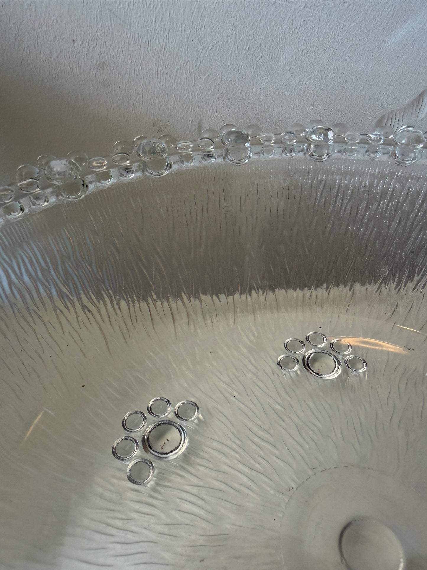 Masserini Barocco glazen schaal