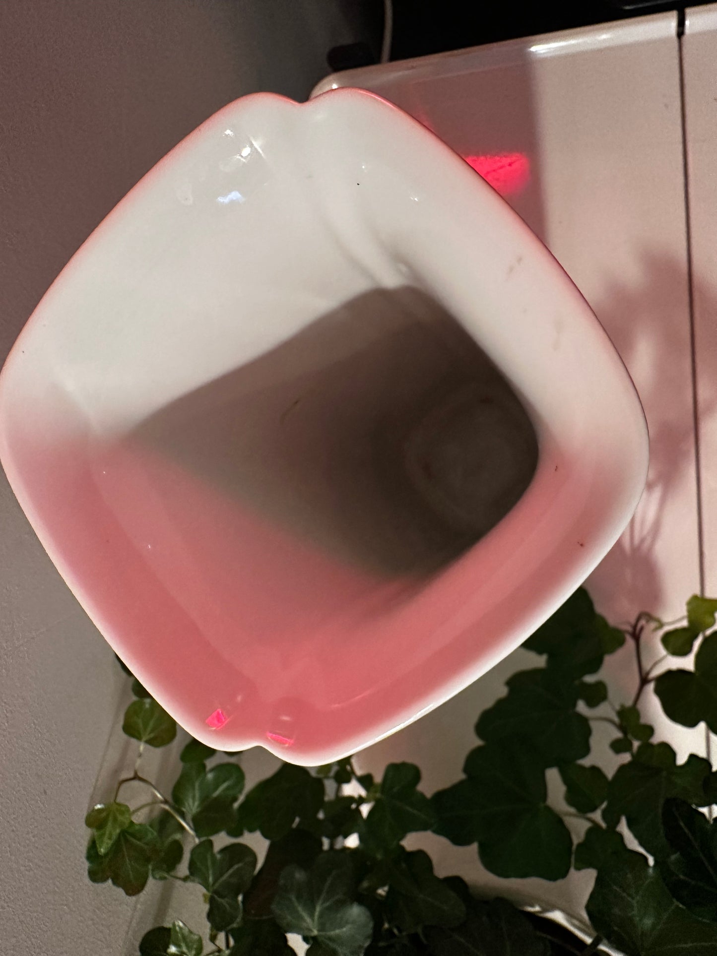 Porseleinen pop art jaren 80 vaas