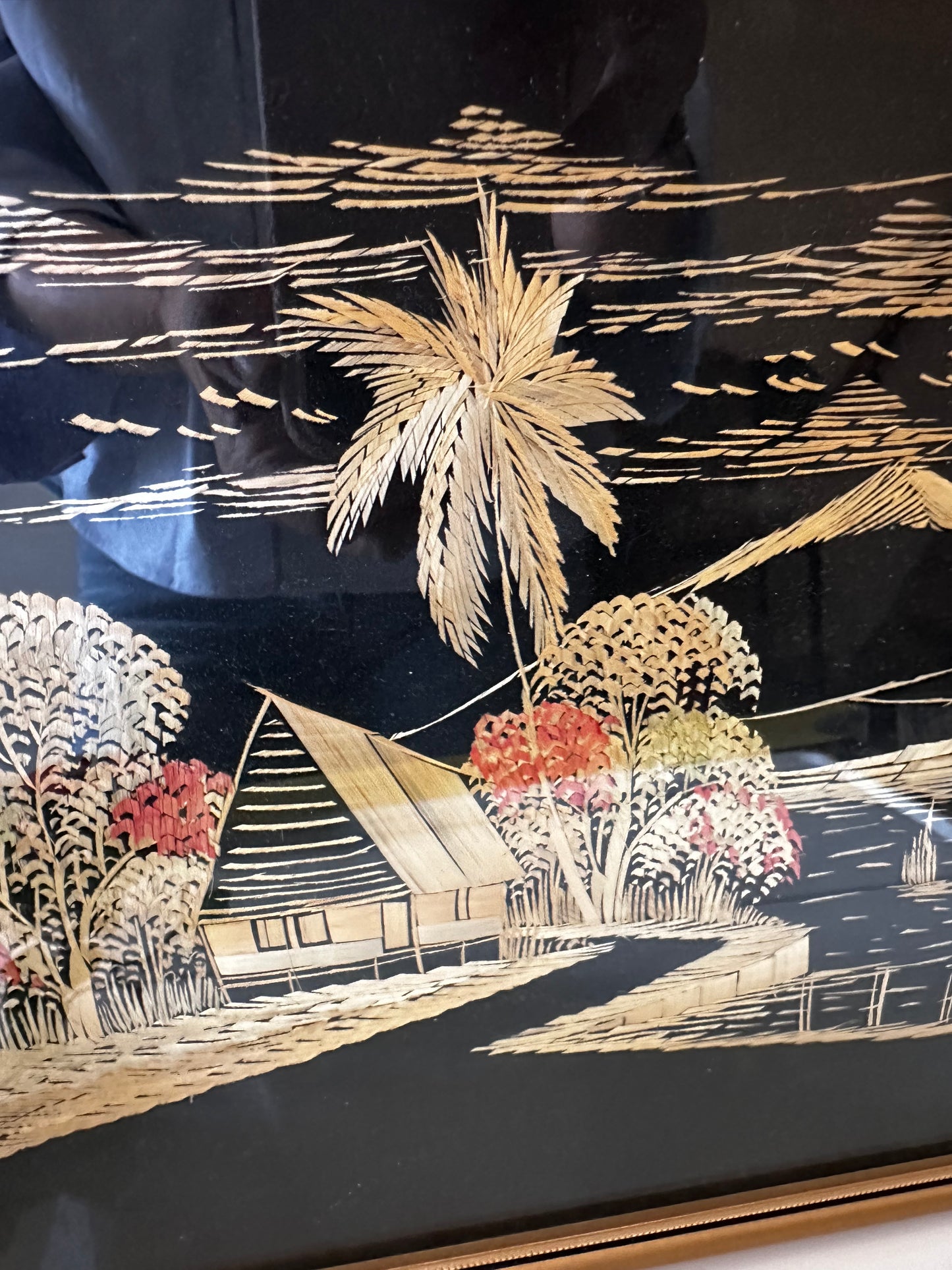 Lijst met Chinese prent