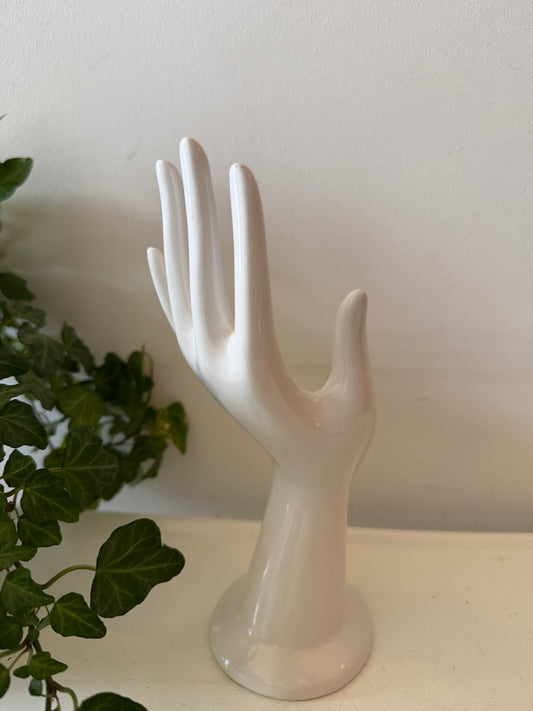 Vintage keramieken sieraden hand