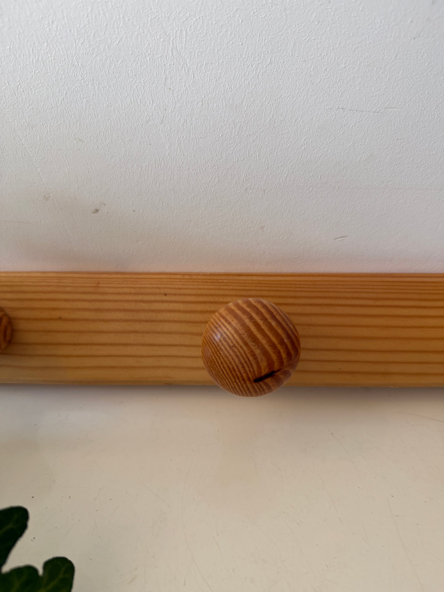 Houten kapstokje jaren 80