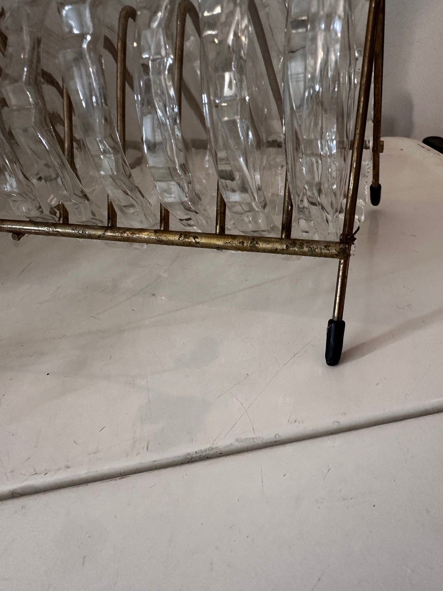 Jaren 60 rekje met onderzetters