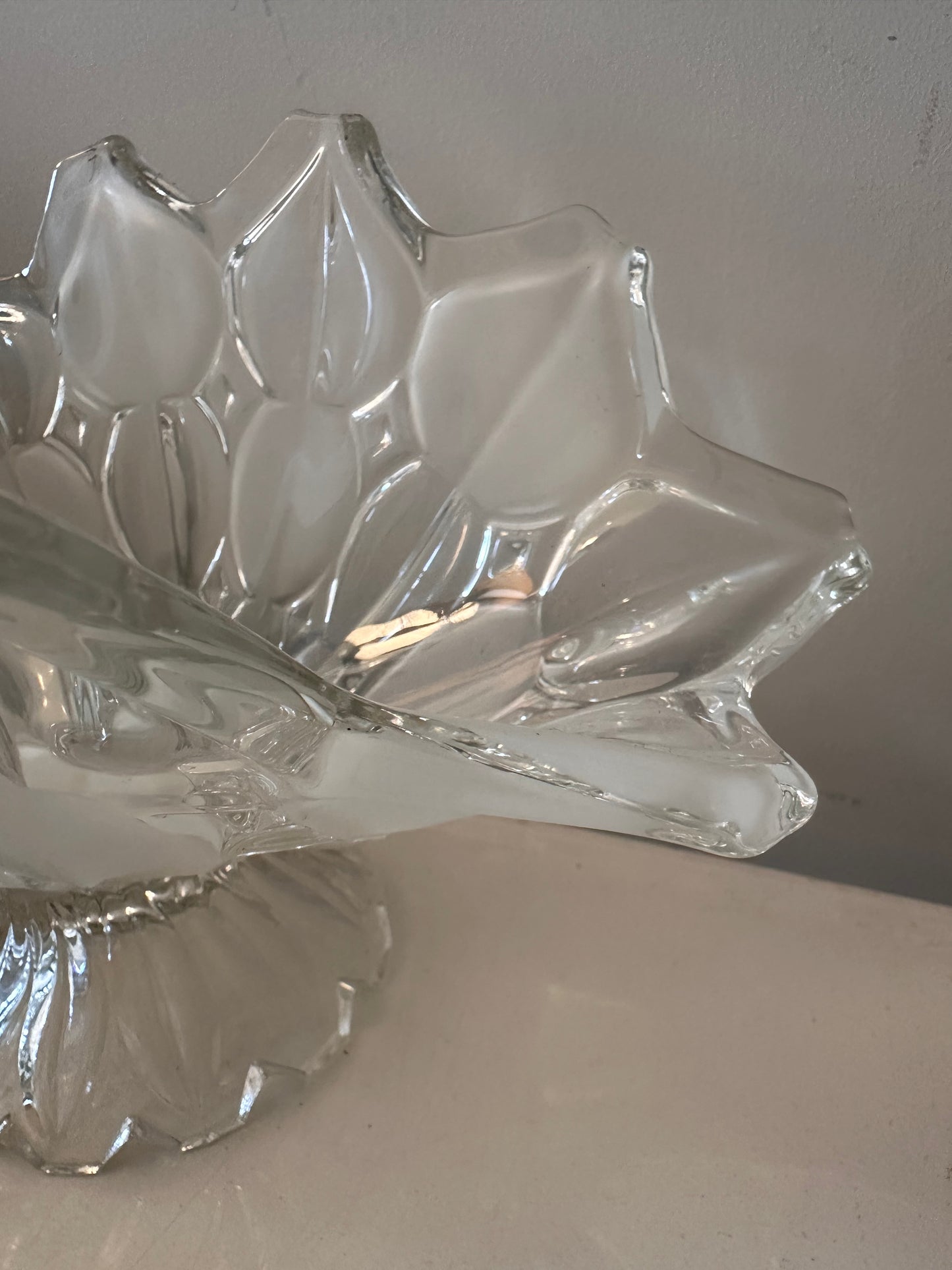 Murano glazen schaal jaren 70