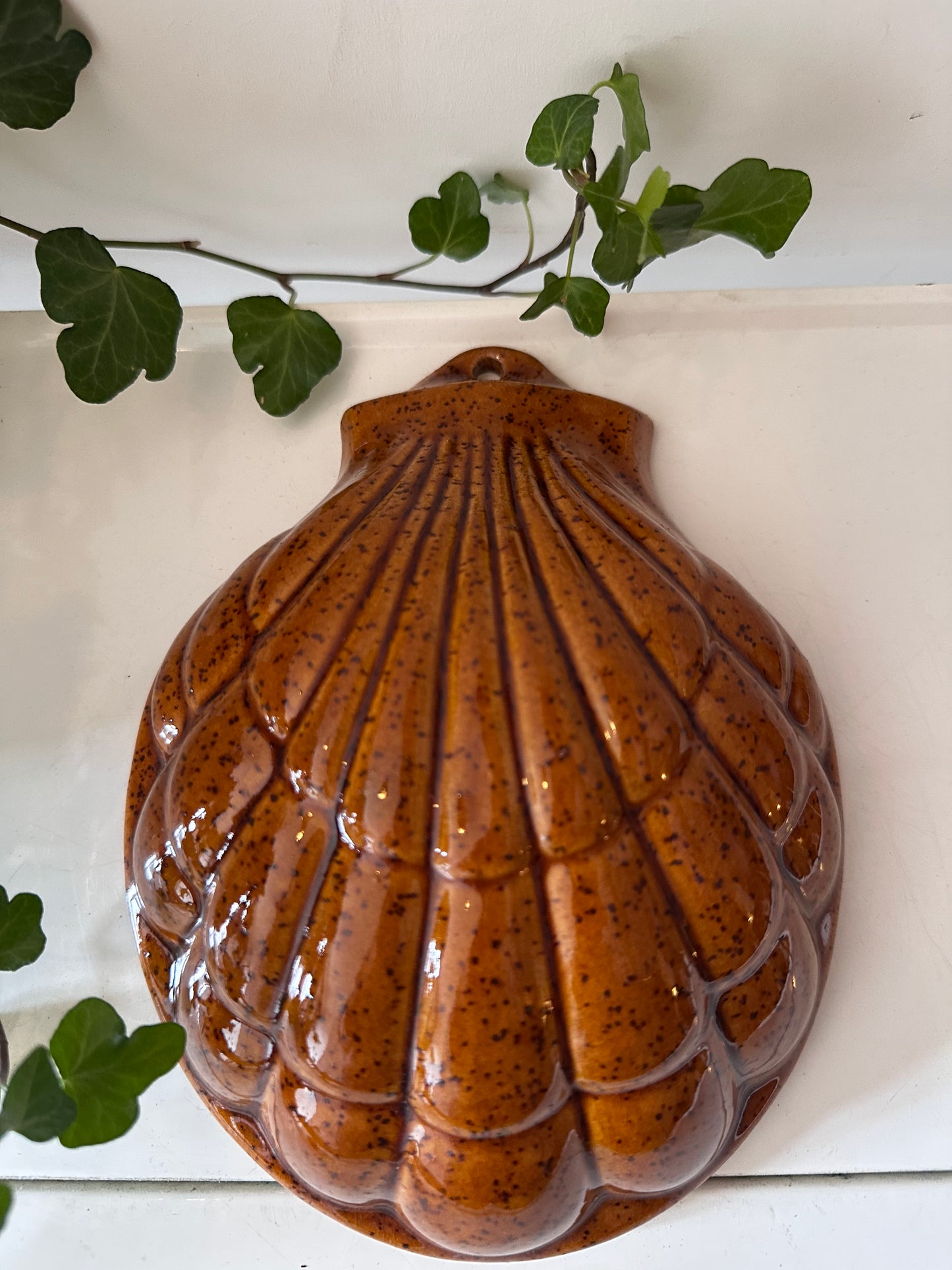 Keramieken bakvorm schelp