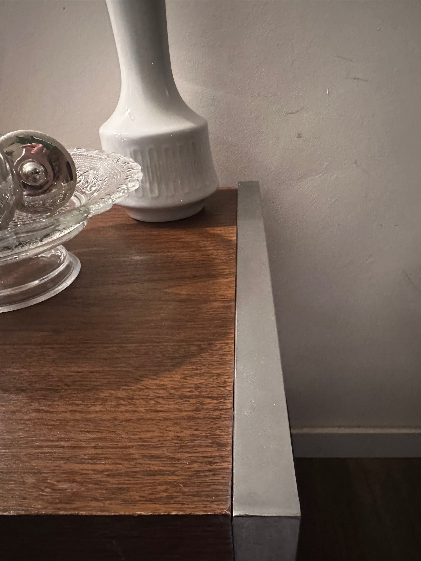Jaren 70 vintage bijzettafel serveerwagen