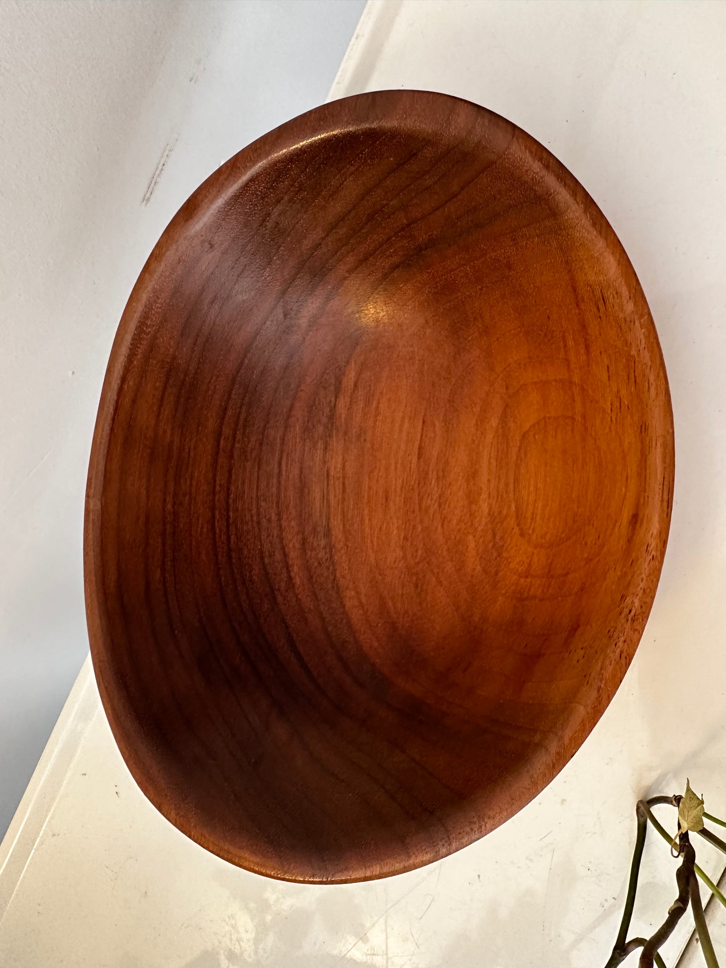 Mid Century Teak houten schaal