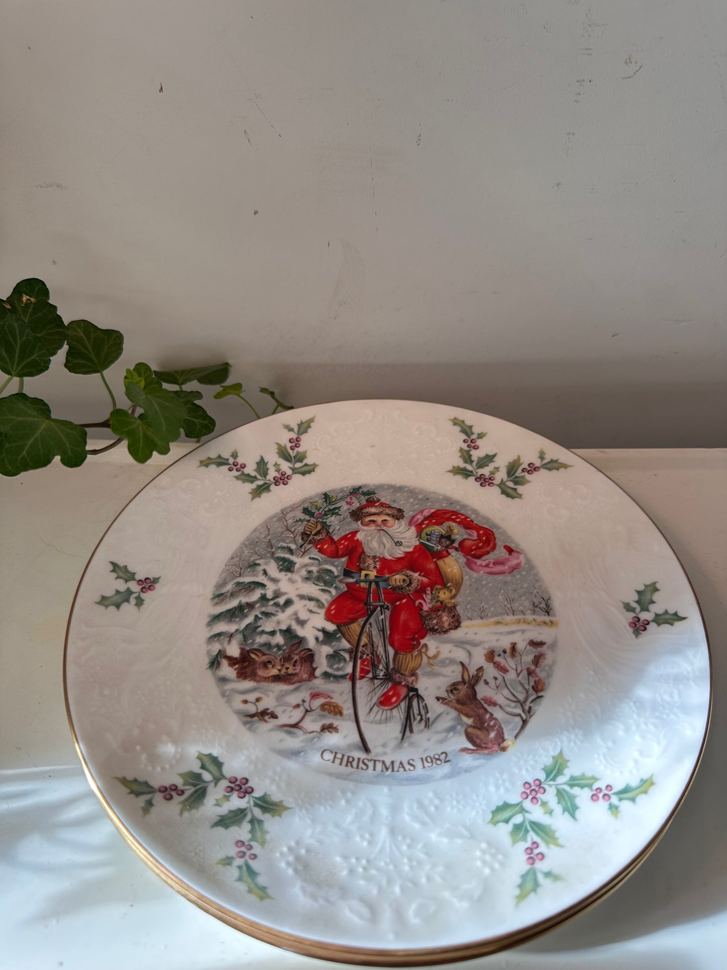 Set Royal Doulton Christmas Plates