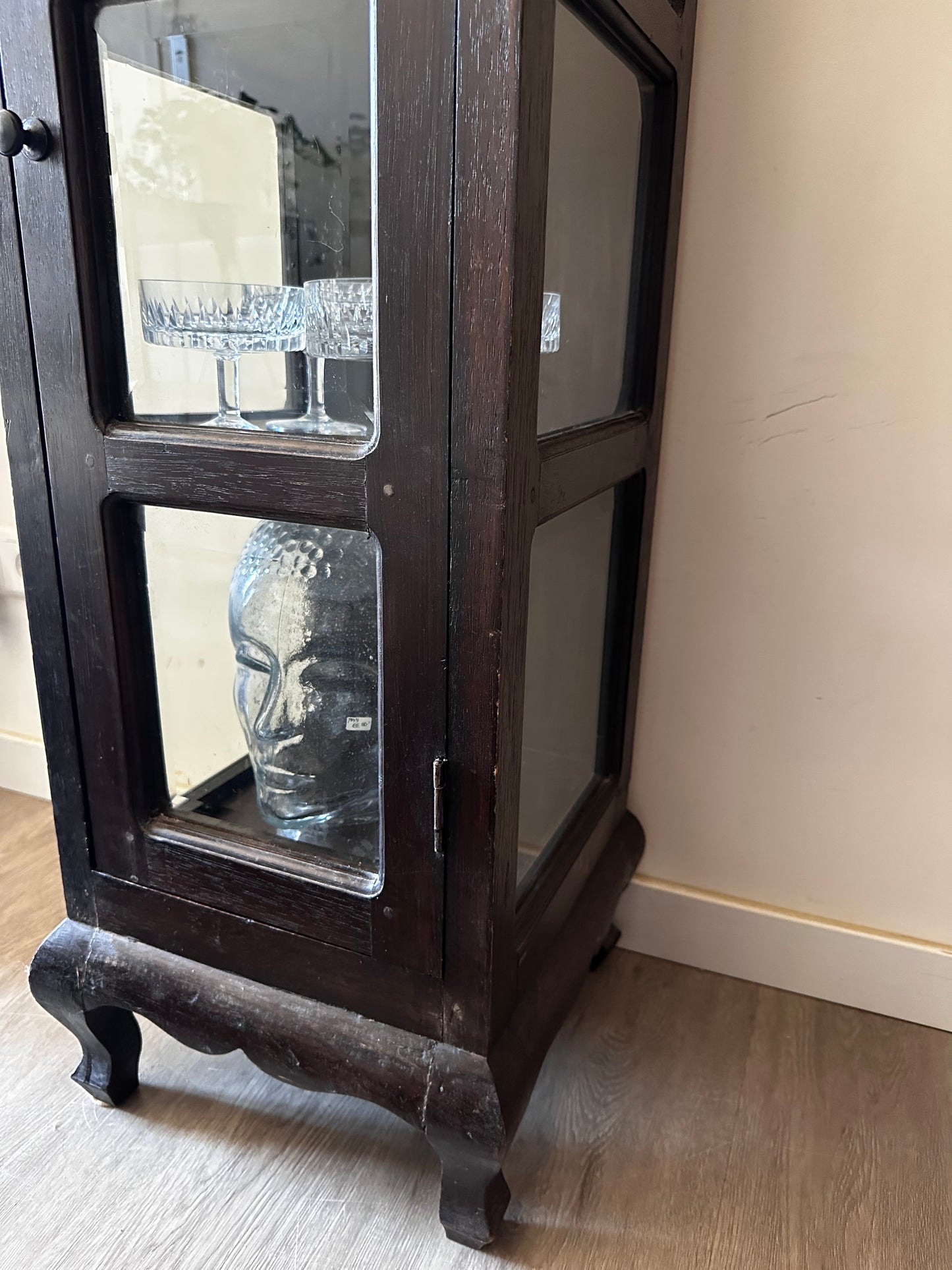 Vitrinekastje vintage