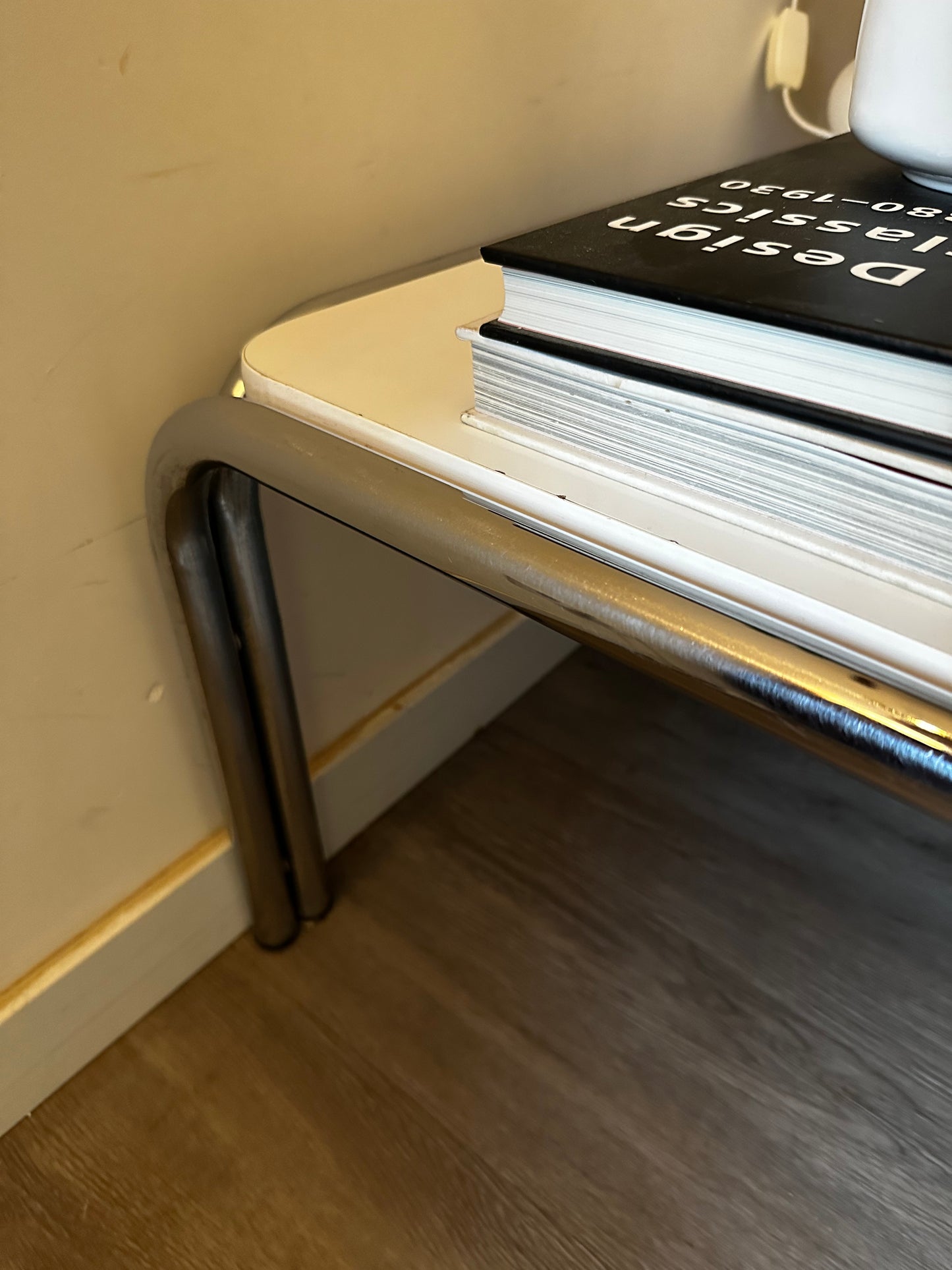 Salontafel buizenframe jaren 70/80