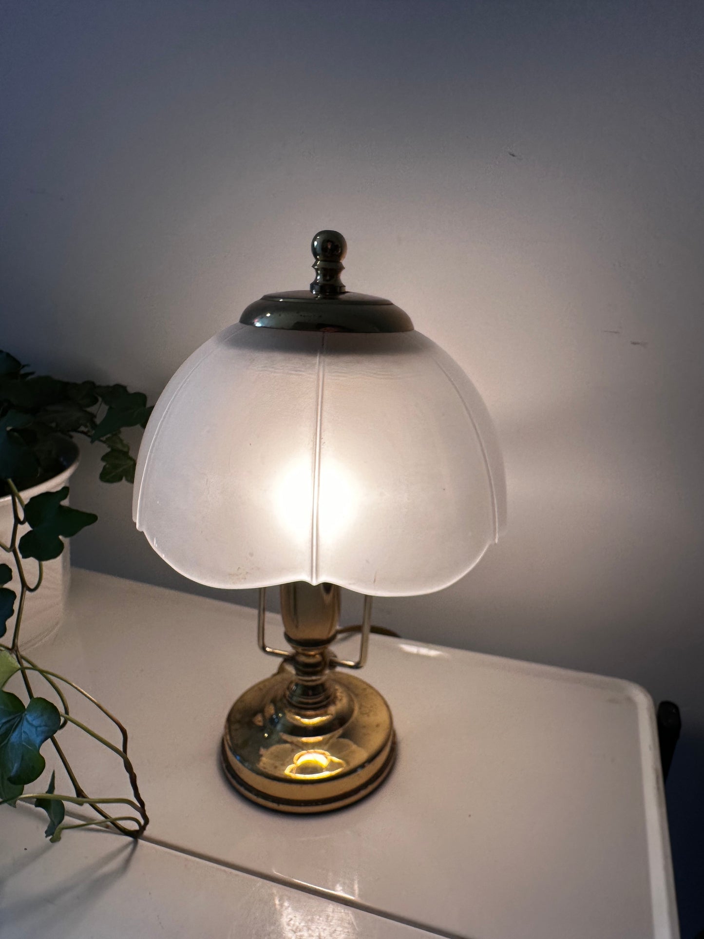 Mushroom vintage lamp Hollywood Regency
