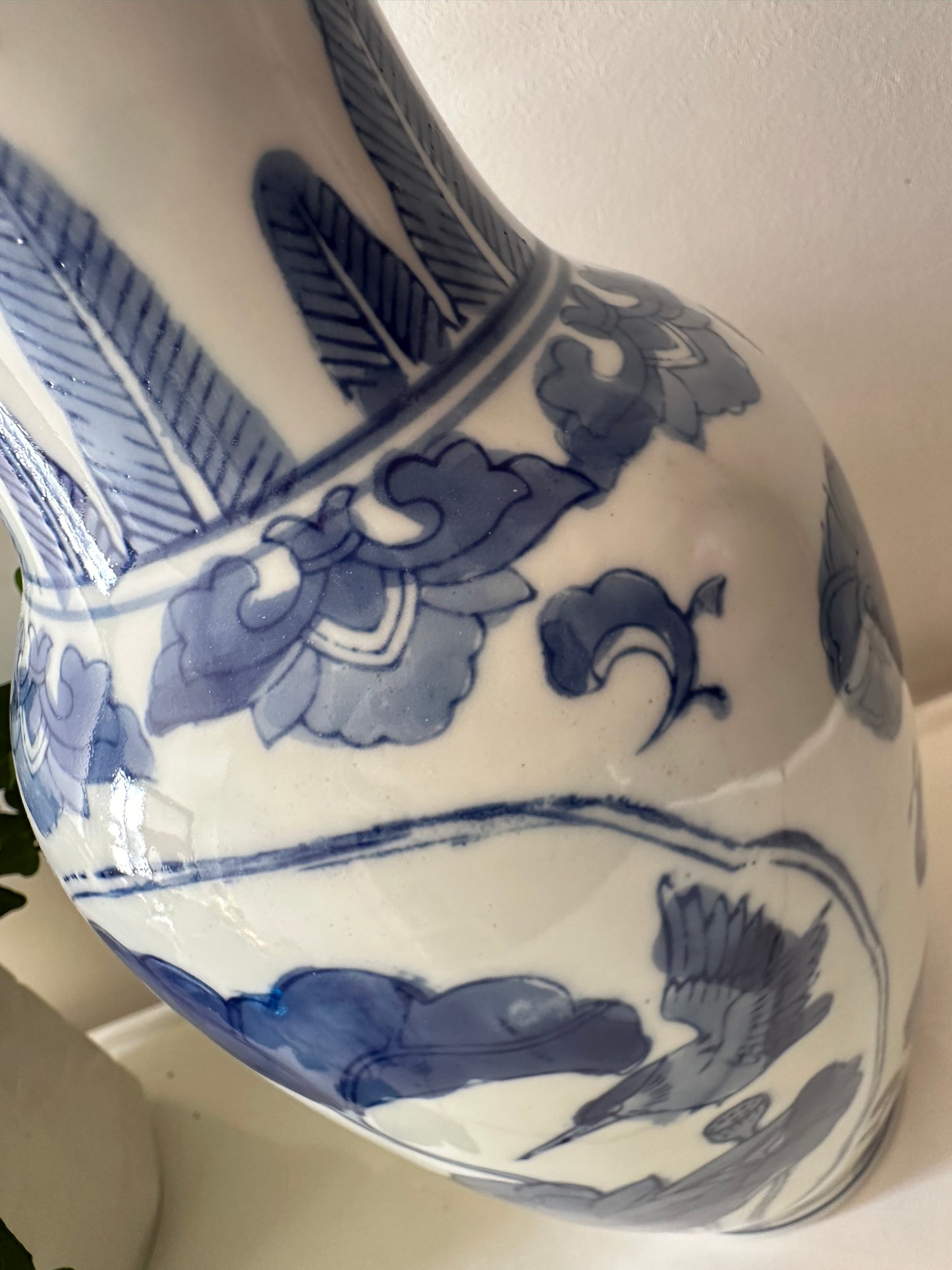 Porseleinen vintage Chinese vaas