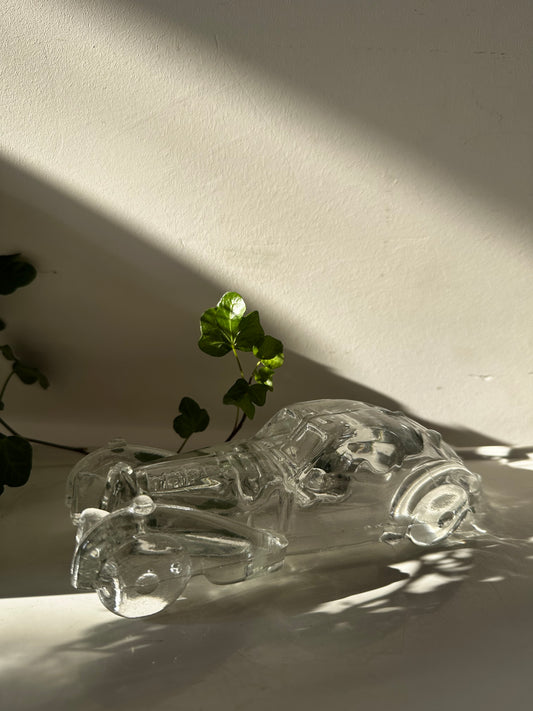 Presse papier glas Bugatti vintage