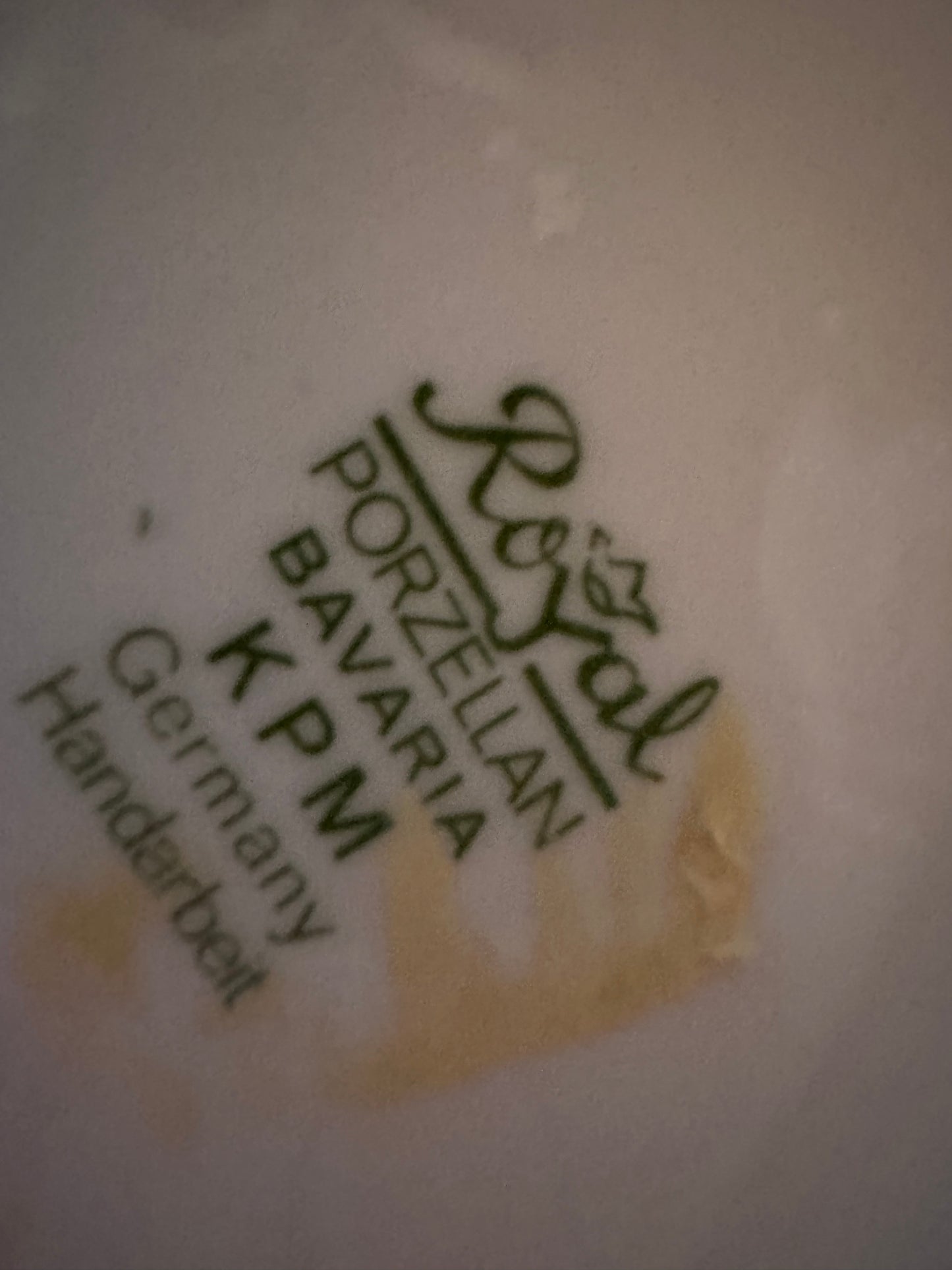 Royal Bavaria porseleinen vaas wit