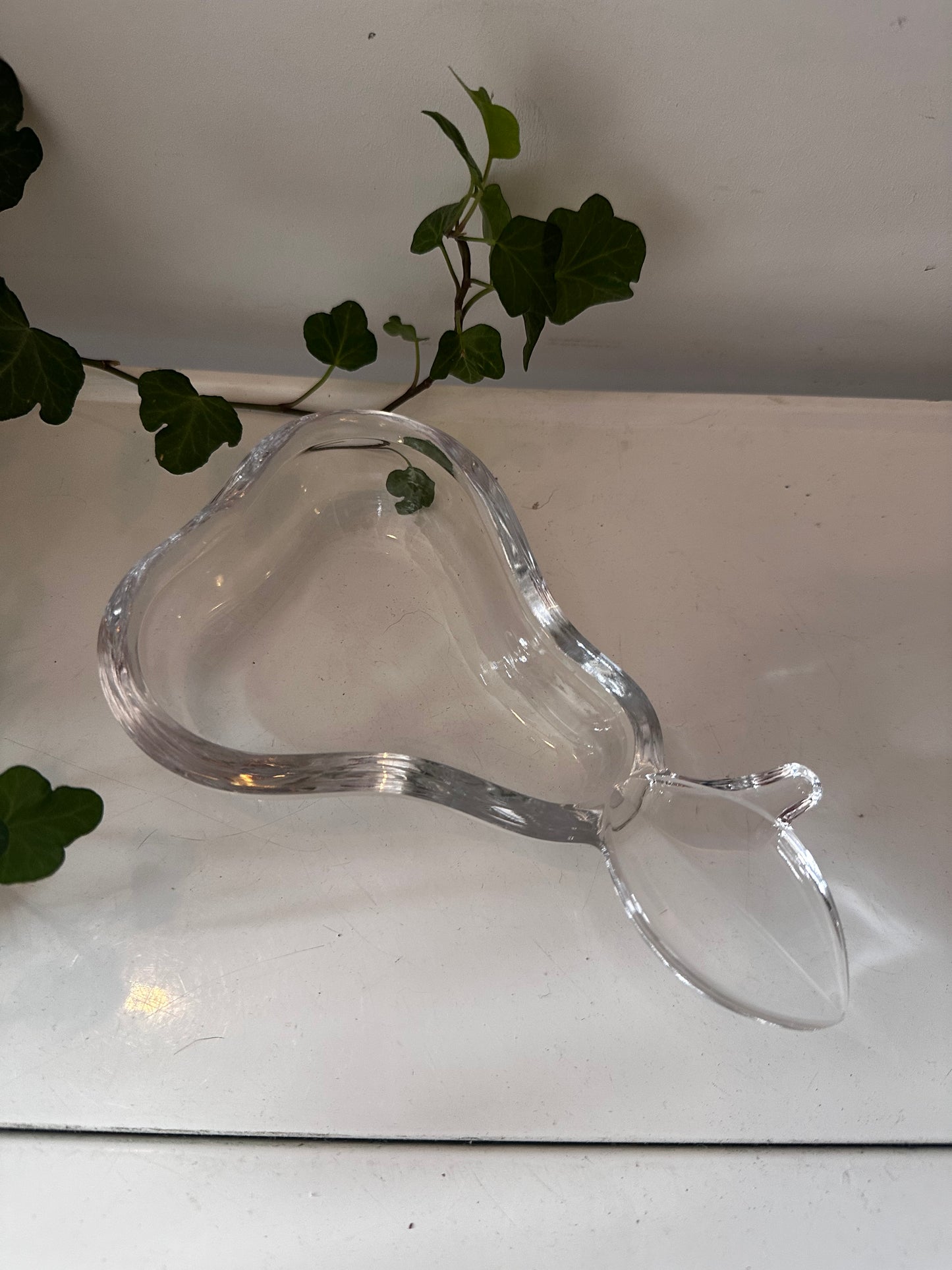 Glazen schaaltje vorm van een appel