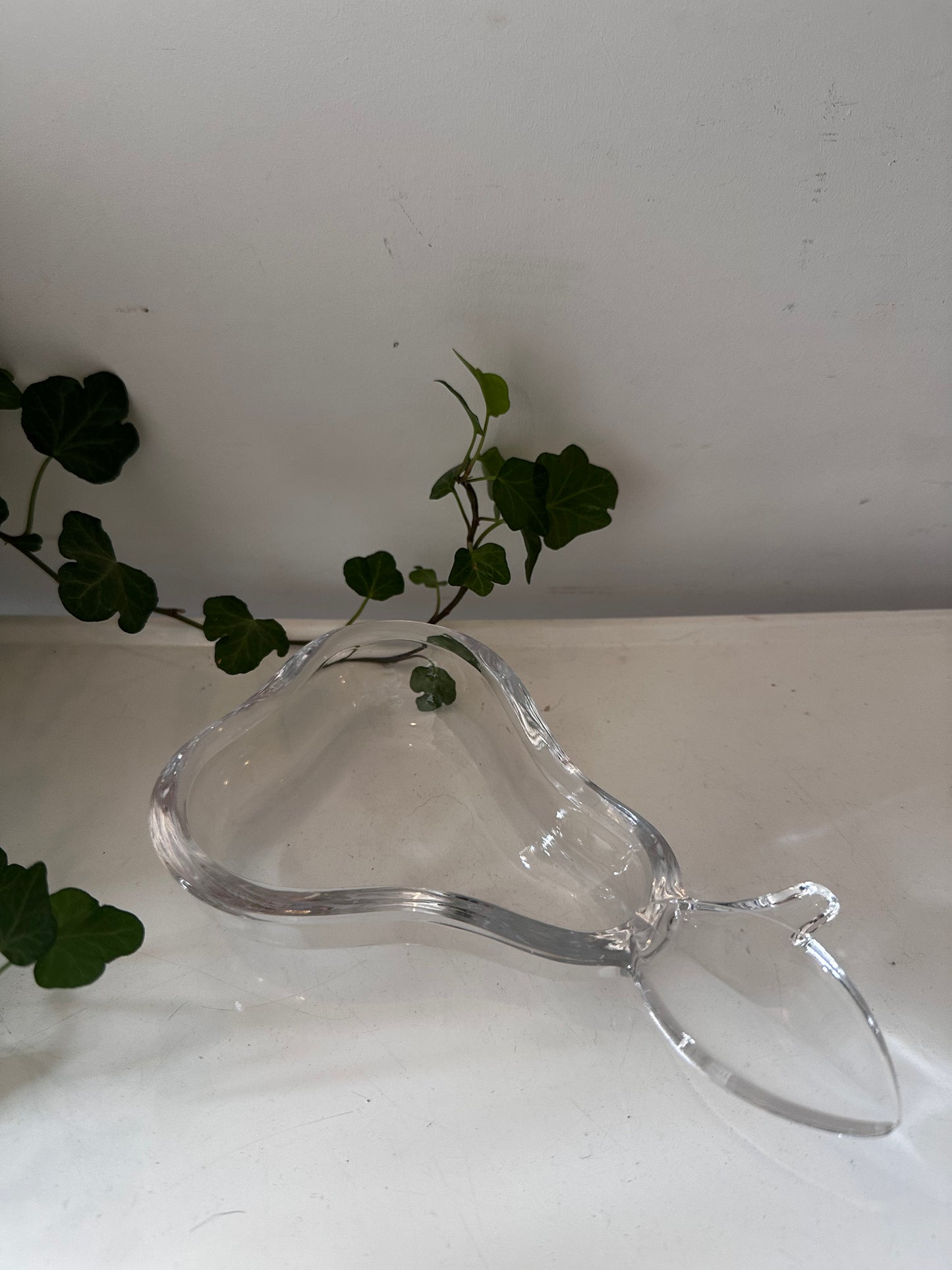 Glazen schaaltje vorm van een appel