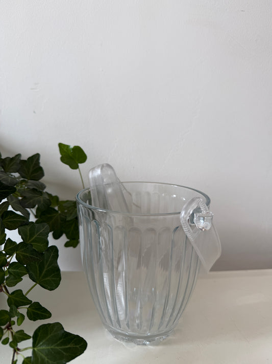 Vintage IJsemmer met tang