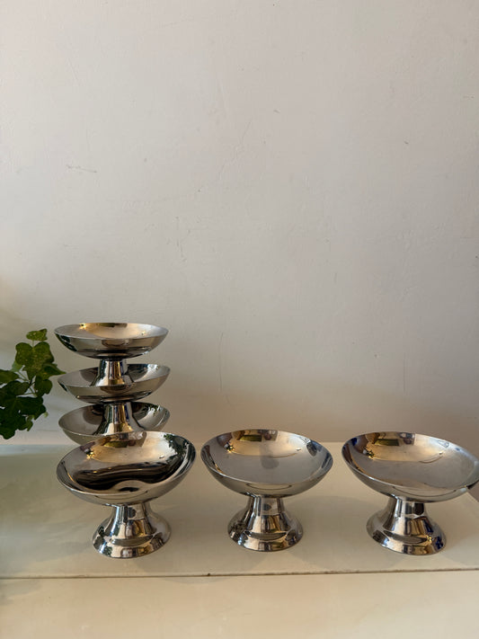Set van 6 Chrome coupes