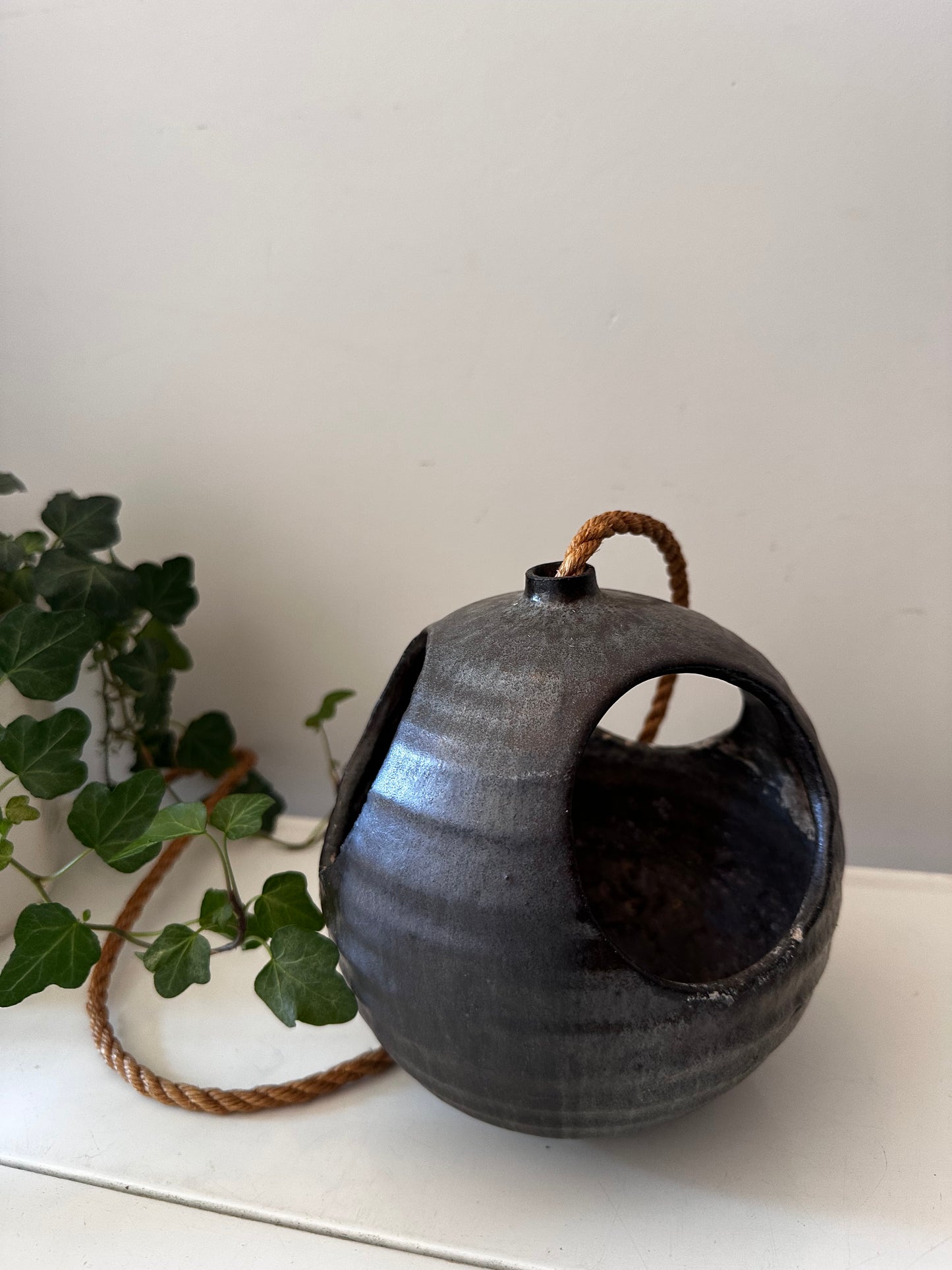 Mid Century hang bloempot