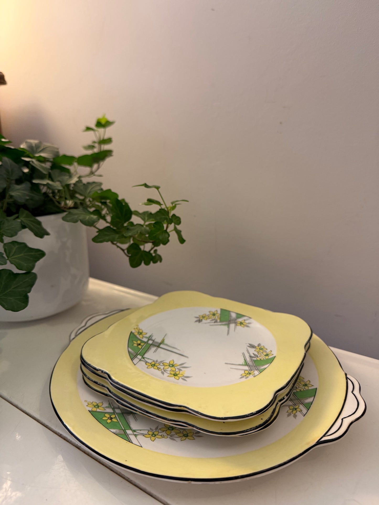 Art Deco gebaksset
