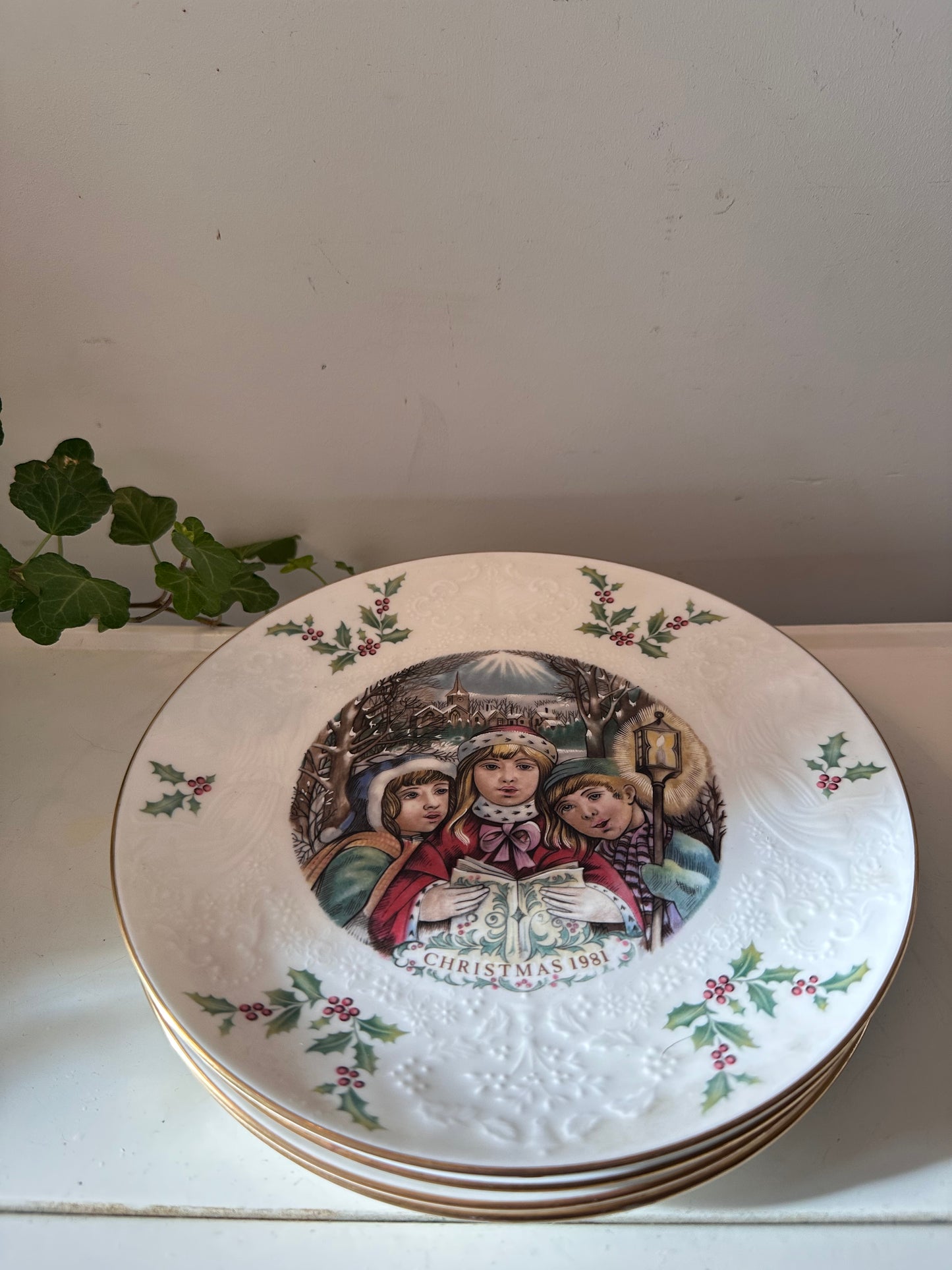 Set Royal Doulton Christmas Plates