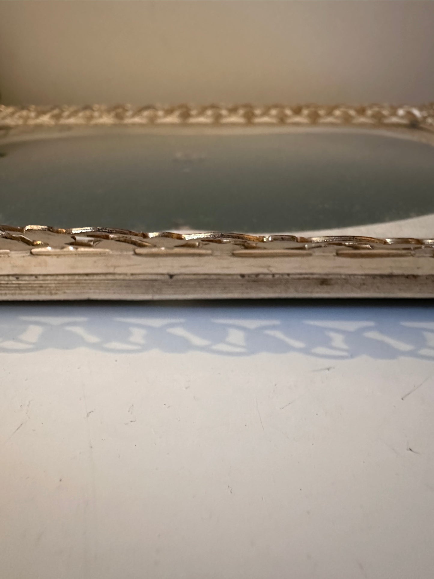 Jaren 60 opengewerkte lijst