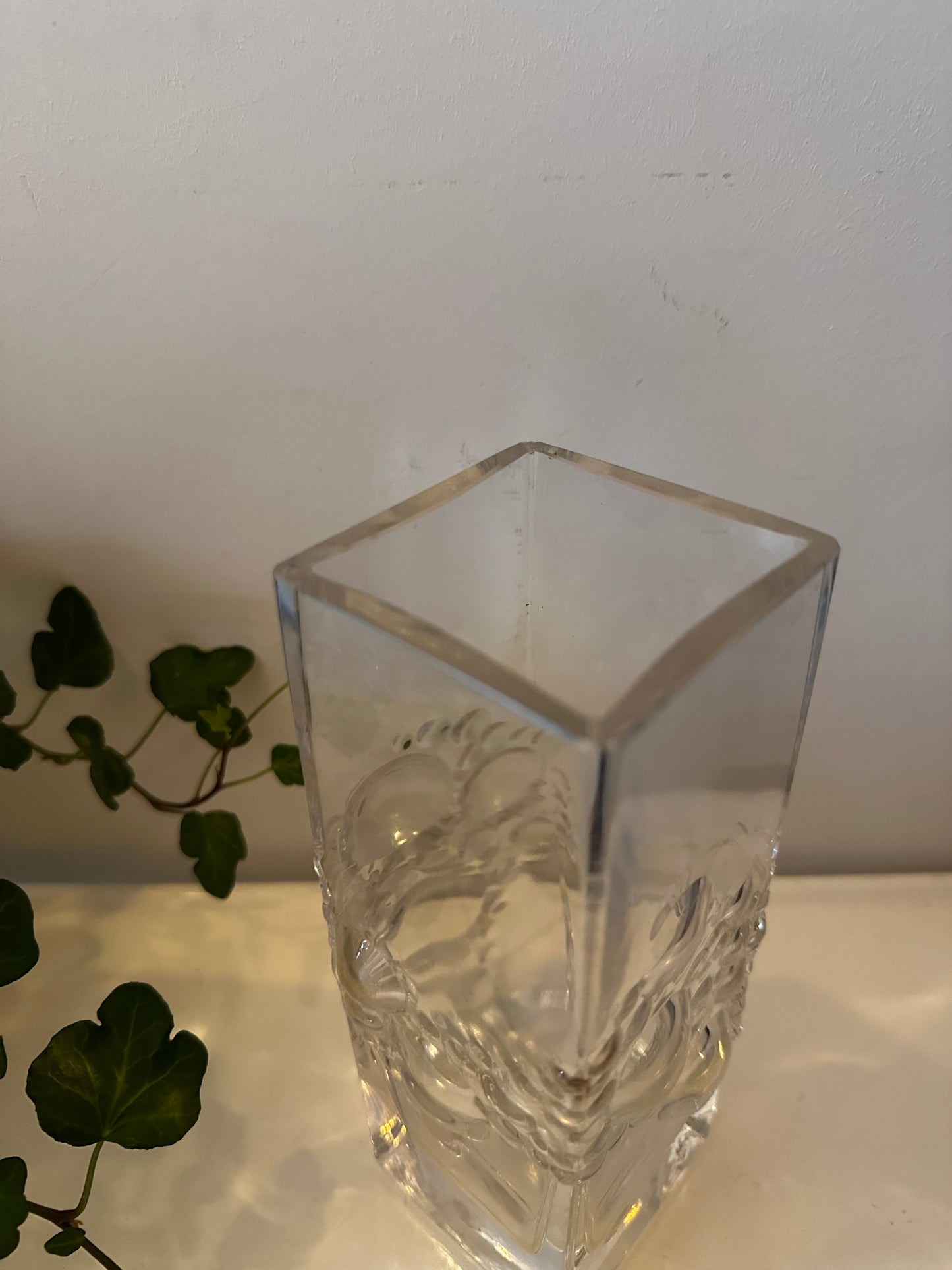 Pop art glazen vaas bubble design