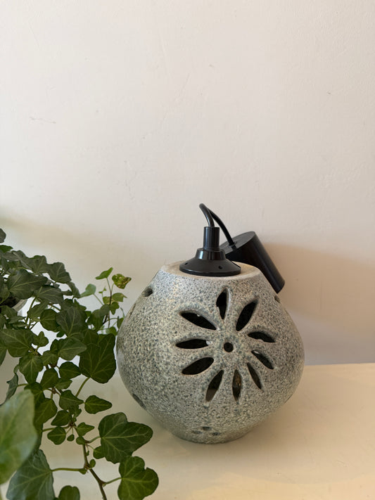 Keramieken jaren 70 hanglamp