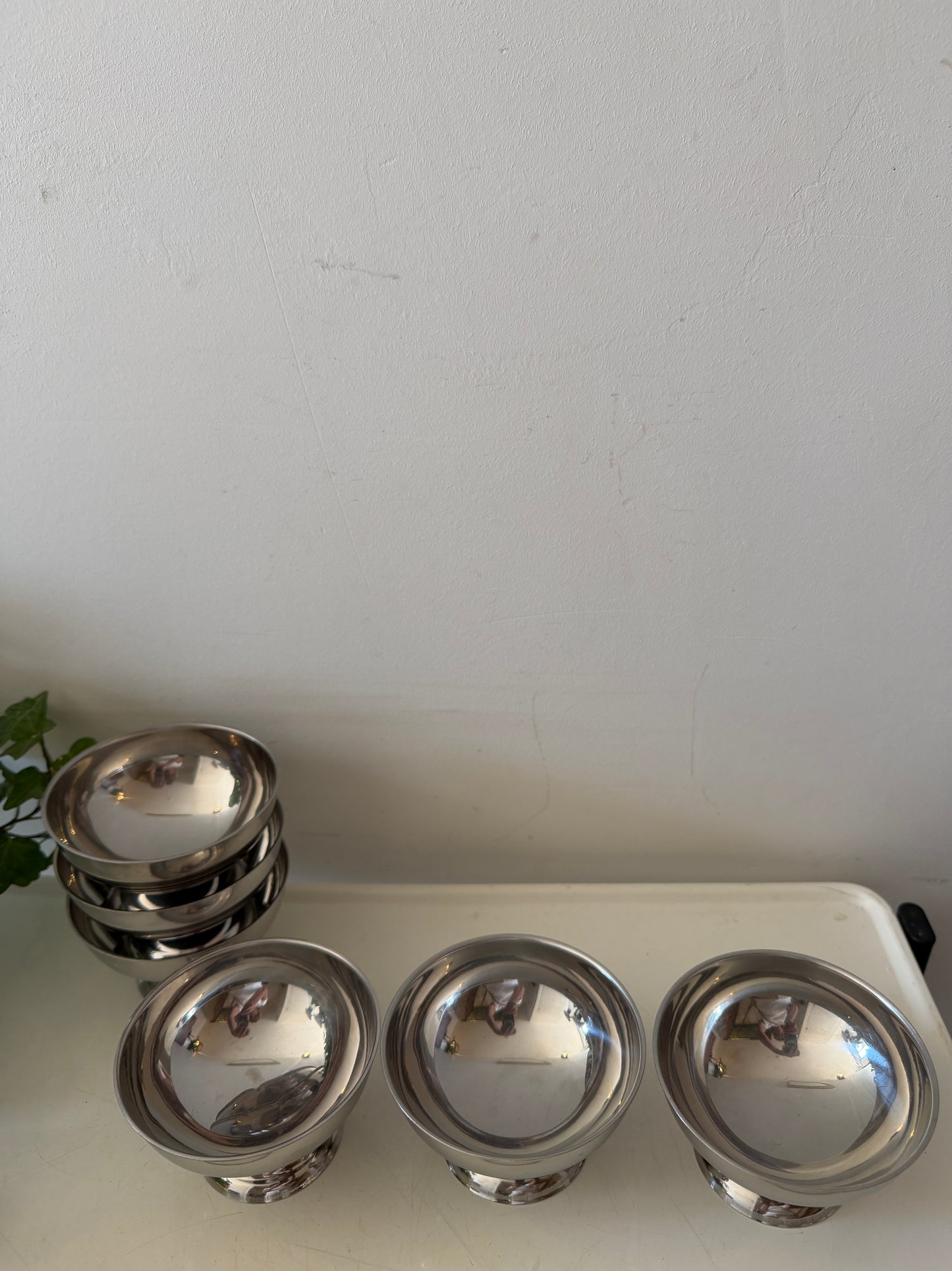 Set van 6 Chrome coupes