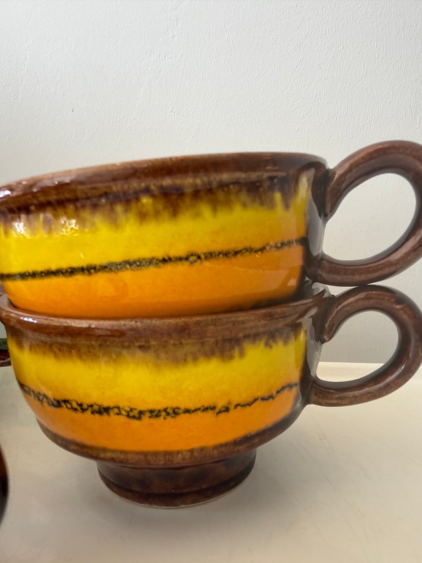 Keramieken West Germany koffie kopjes